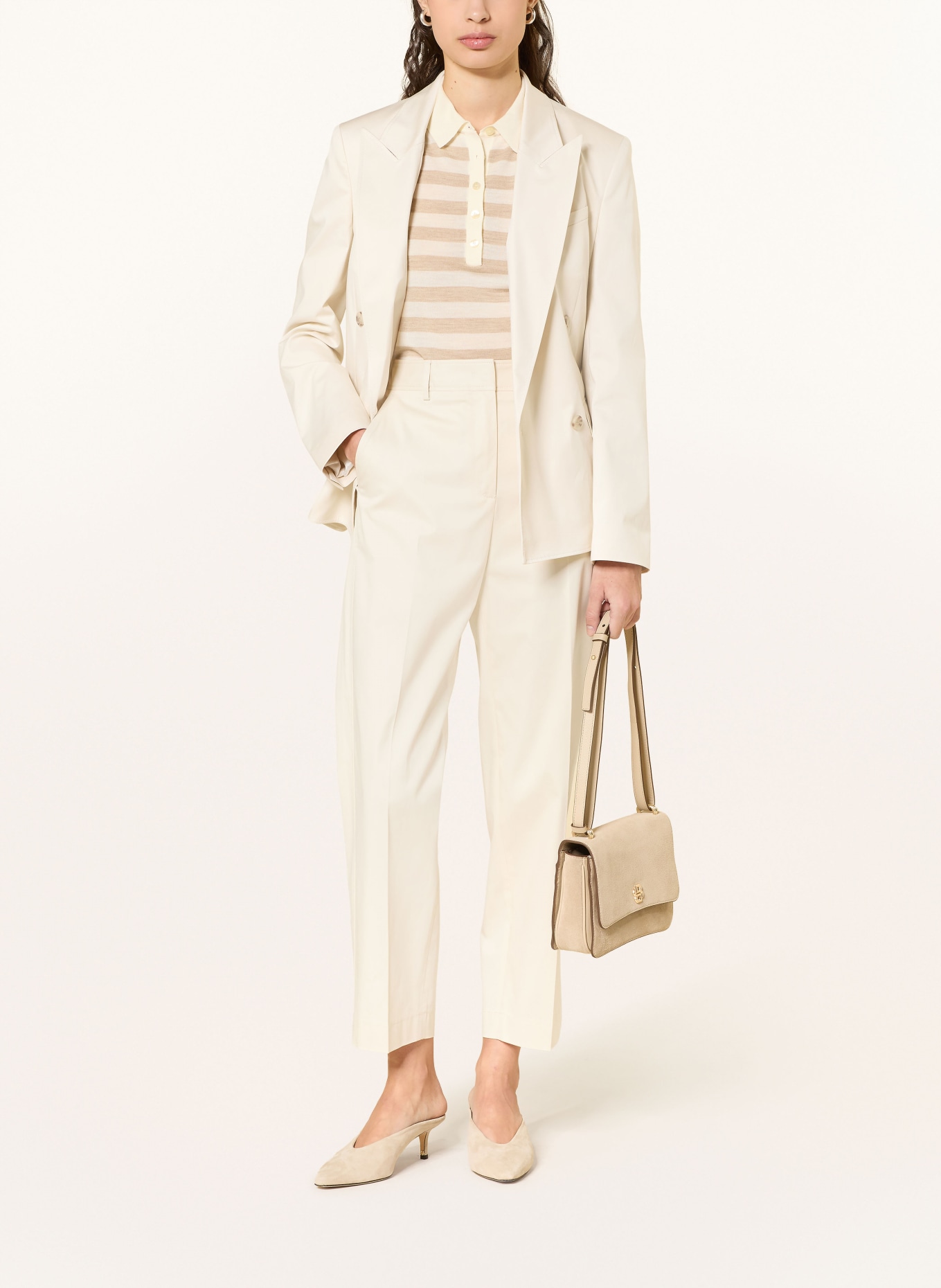 BOSS 7/8 pants TECARINO: CREAM