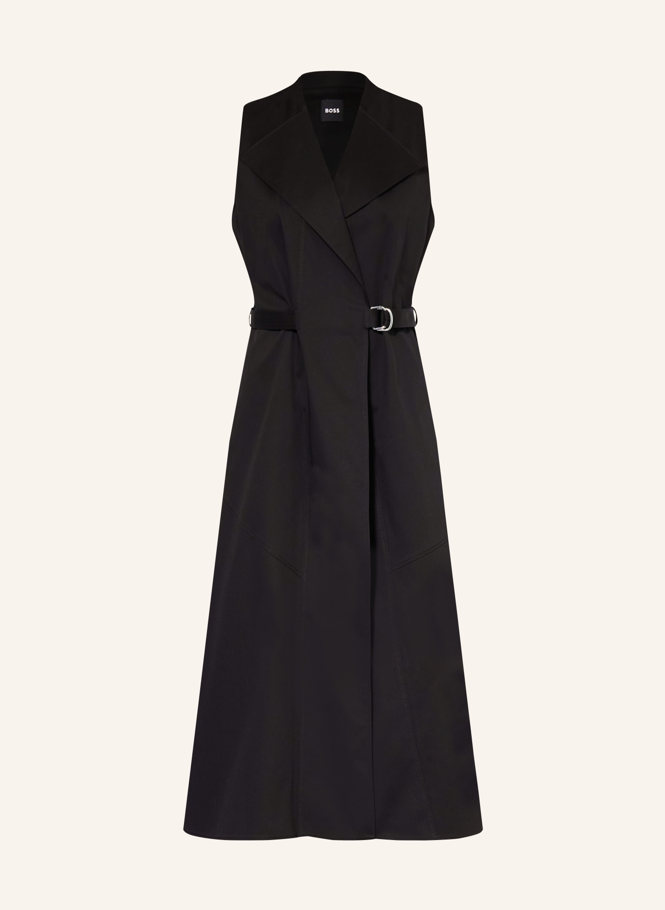 BOSS Zavinovací šaty DIMOSA: ČERNÁ
