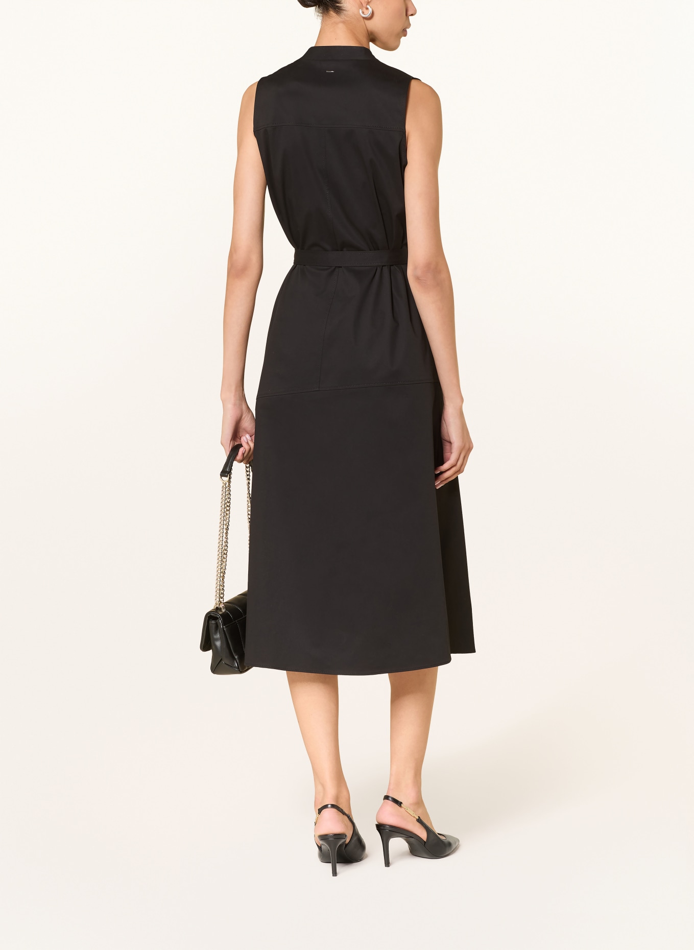 BOSS Zavinovací šaty DIMOSA: ČERNÁ