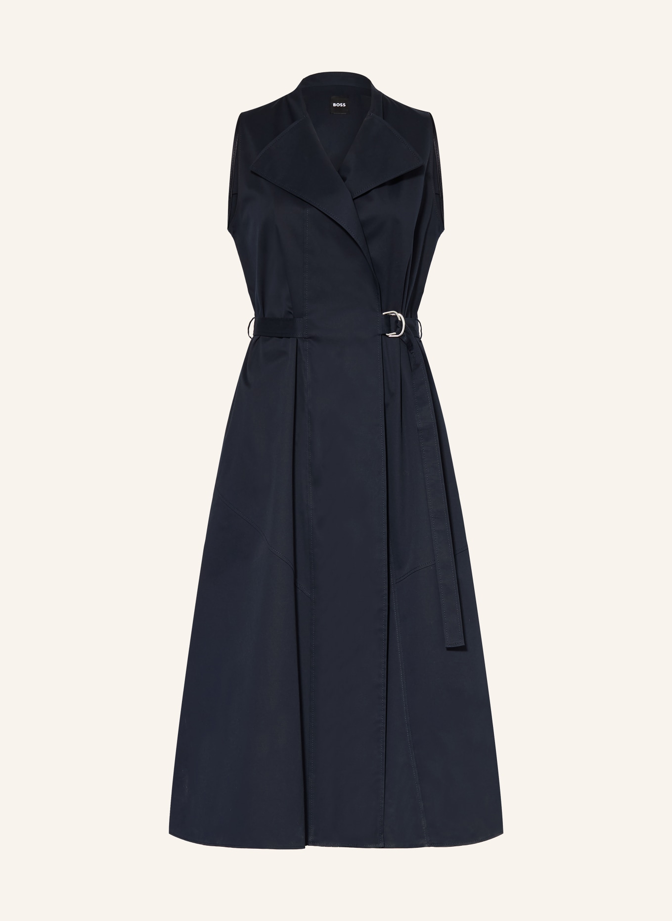 BOSS Wickelkleid DIMOSA: DUNKELBLAU