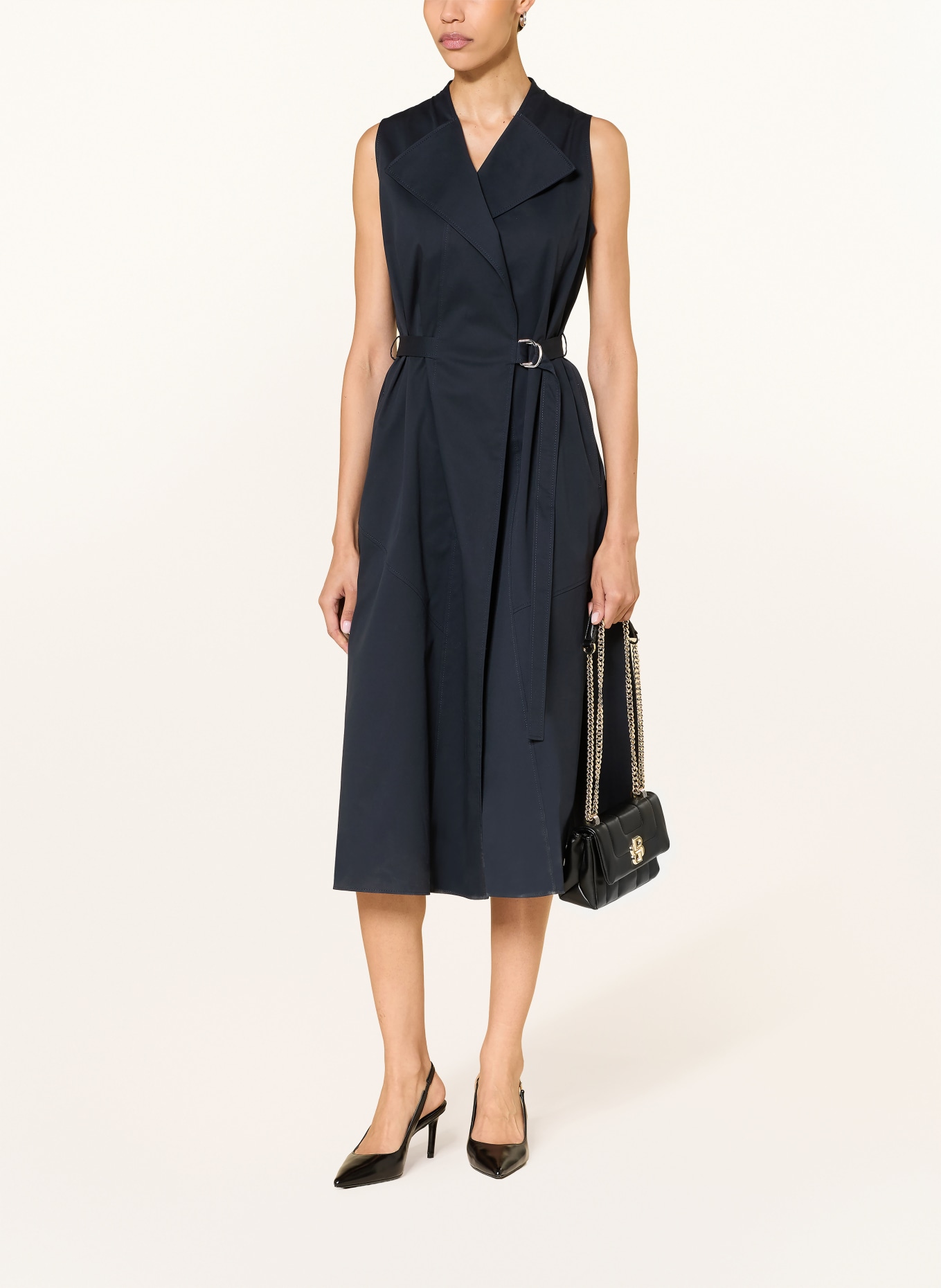 BOSS Wickelkleid DIMOSA: DUNKELBLAU