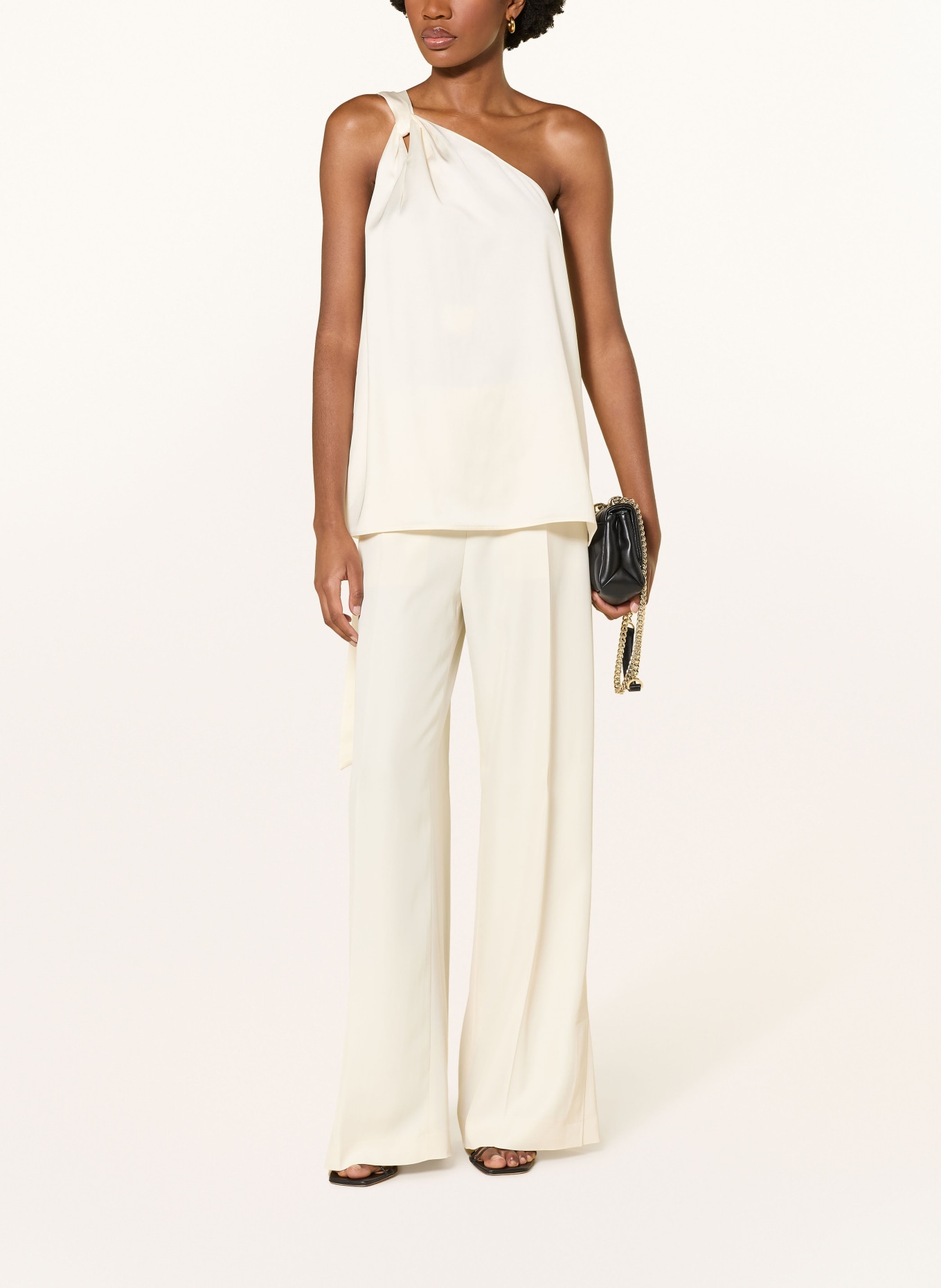 BOSS Marlenehose TAJILA: CREME