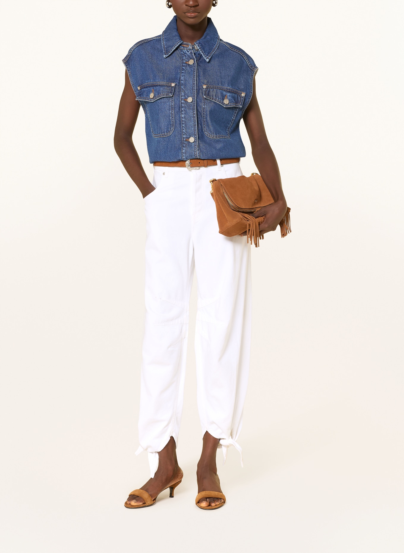 MAC DAYDREAM Džíny Barrel OAKLAND: J007 DD summer heritage wash