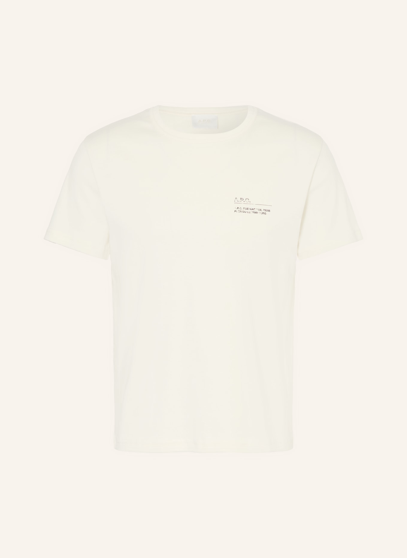 A.P.C. T-Shirt NICLAS: BEIGE