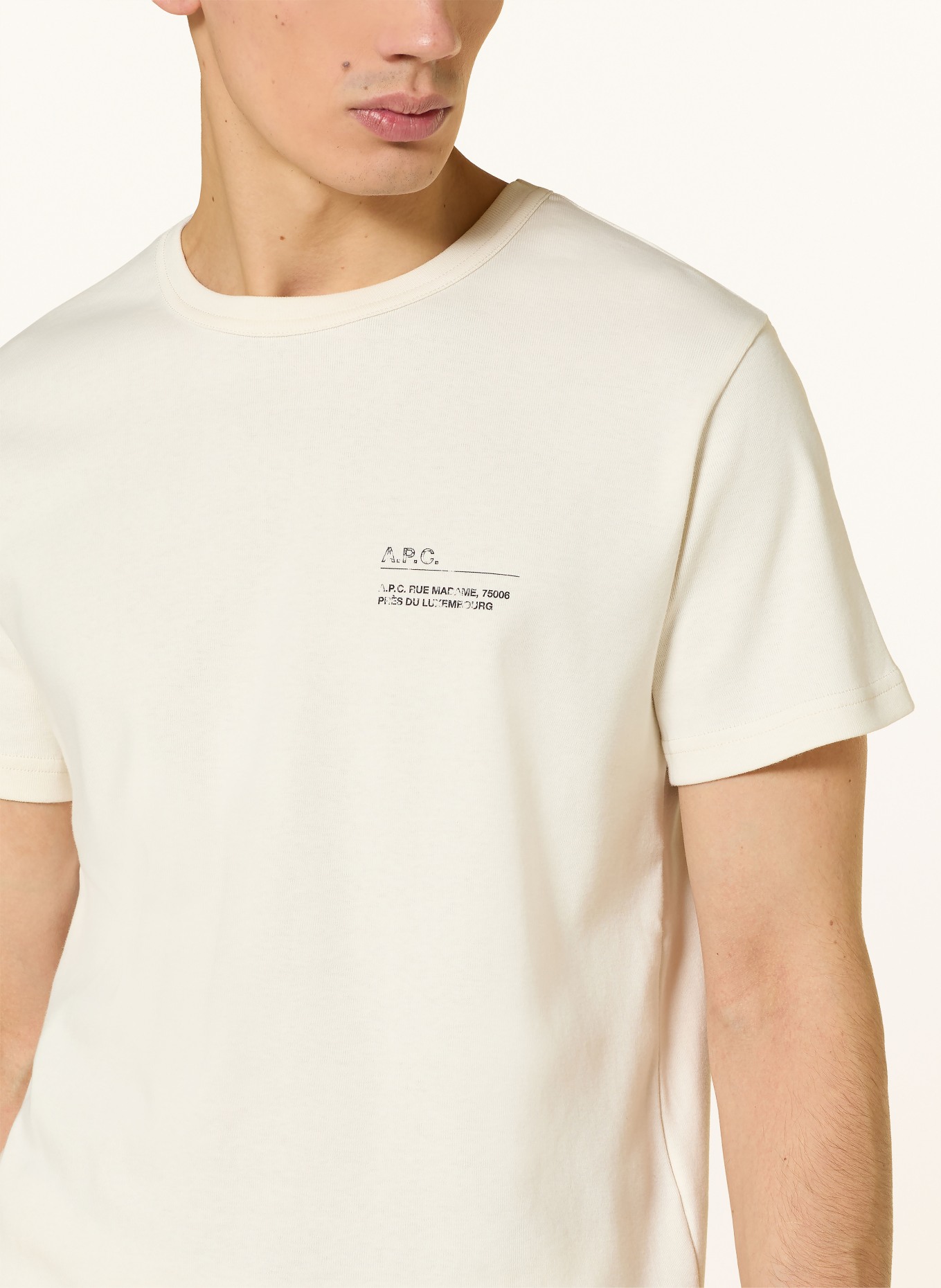 A.P.C. T-Shirt NICLAS: BEIGE