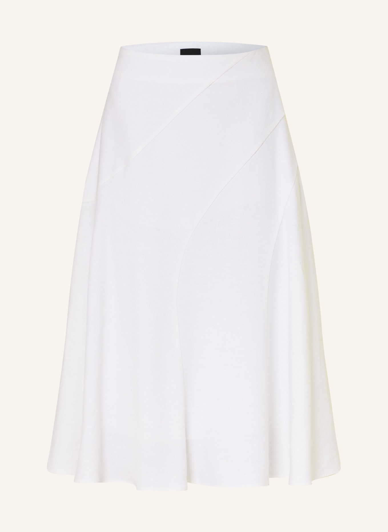 BOSS Jupe VICENA avec lin: BLANC