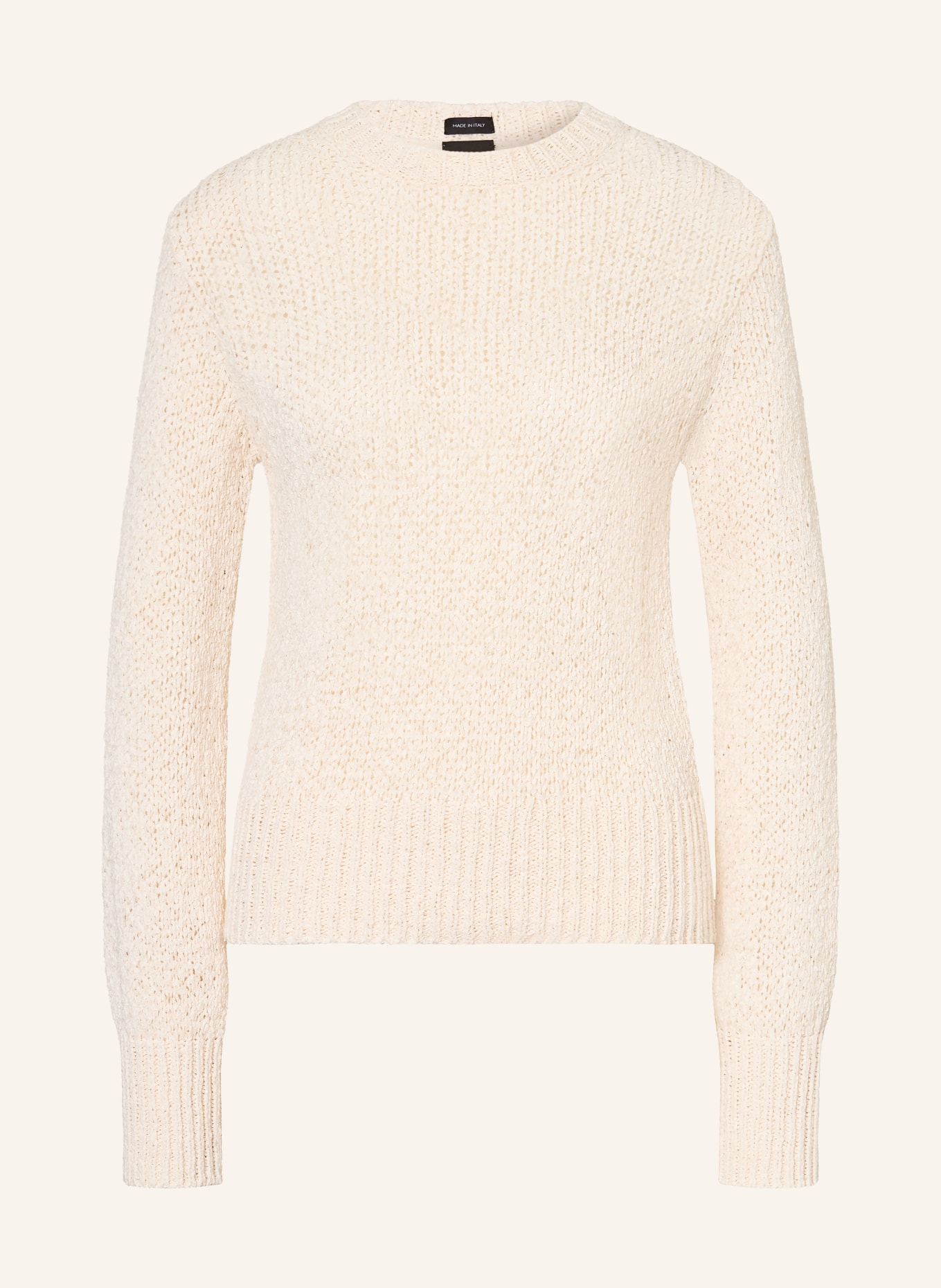 BOSS Pull FIBISCUS: ÉCRU