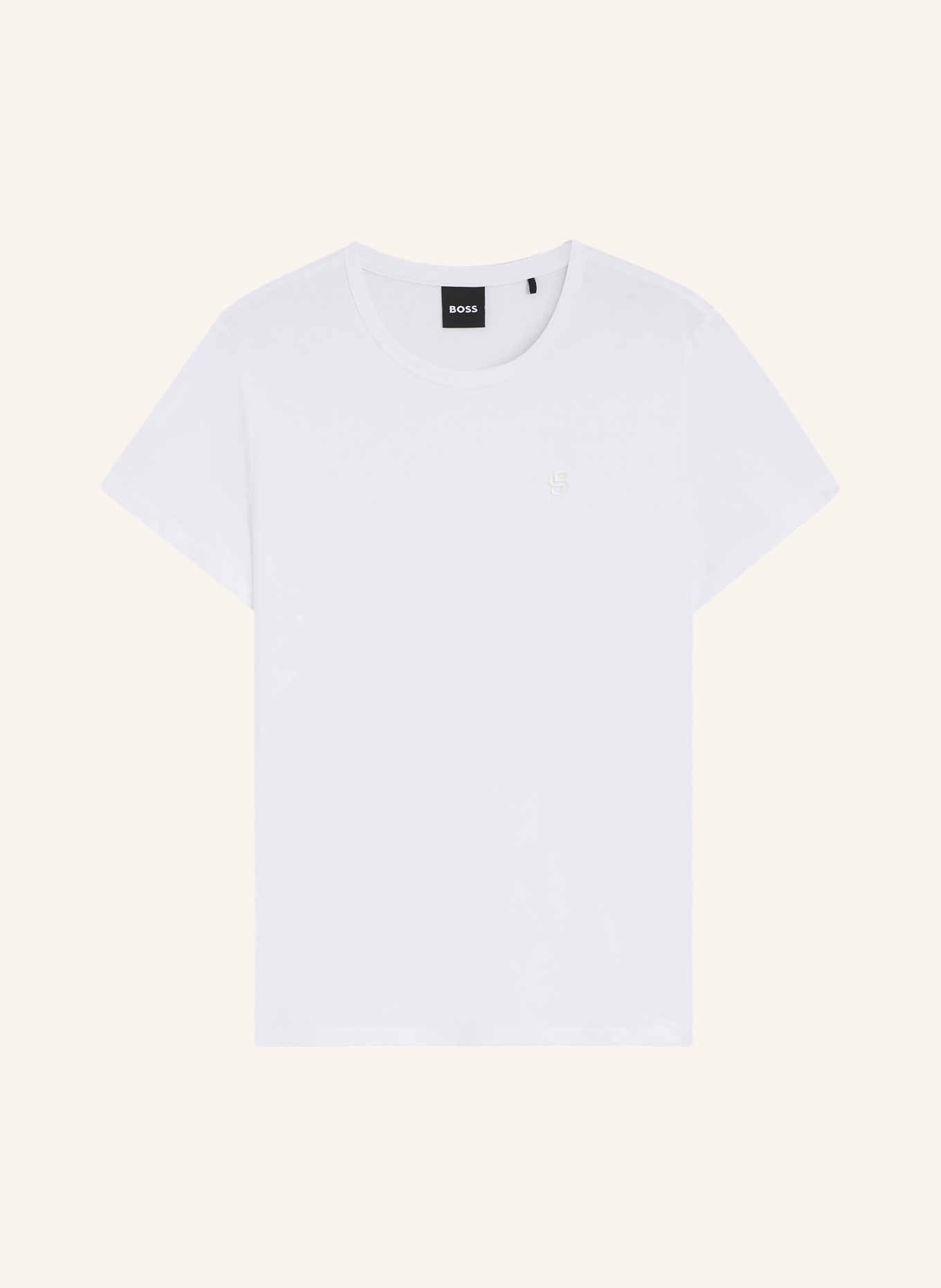 BOSS T-shirt EVENTSA: BLANC