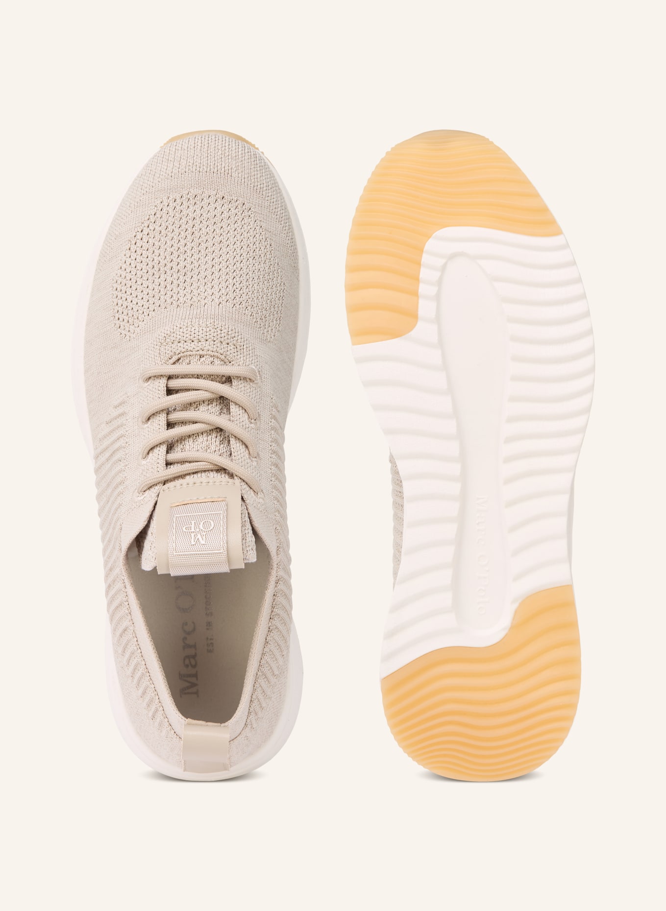 Marc O'Polo Tenisky JASPER: SVĚTLE ŠEDÁ