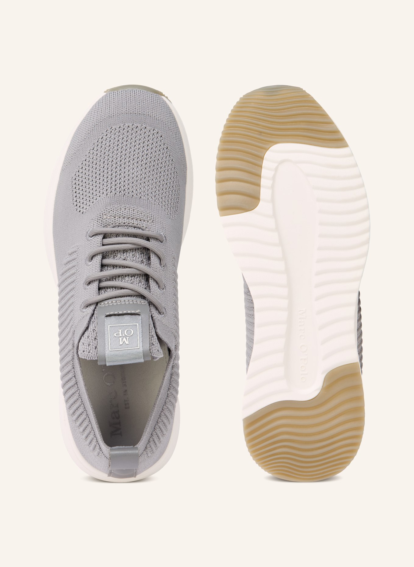 Marc O'Polo Baskets JASPER: GRIS