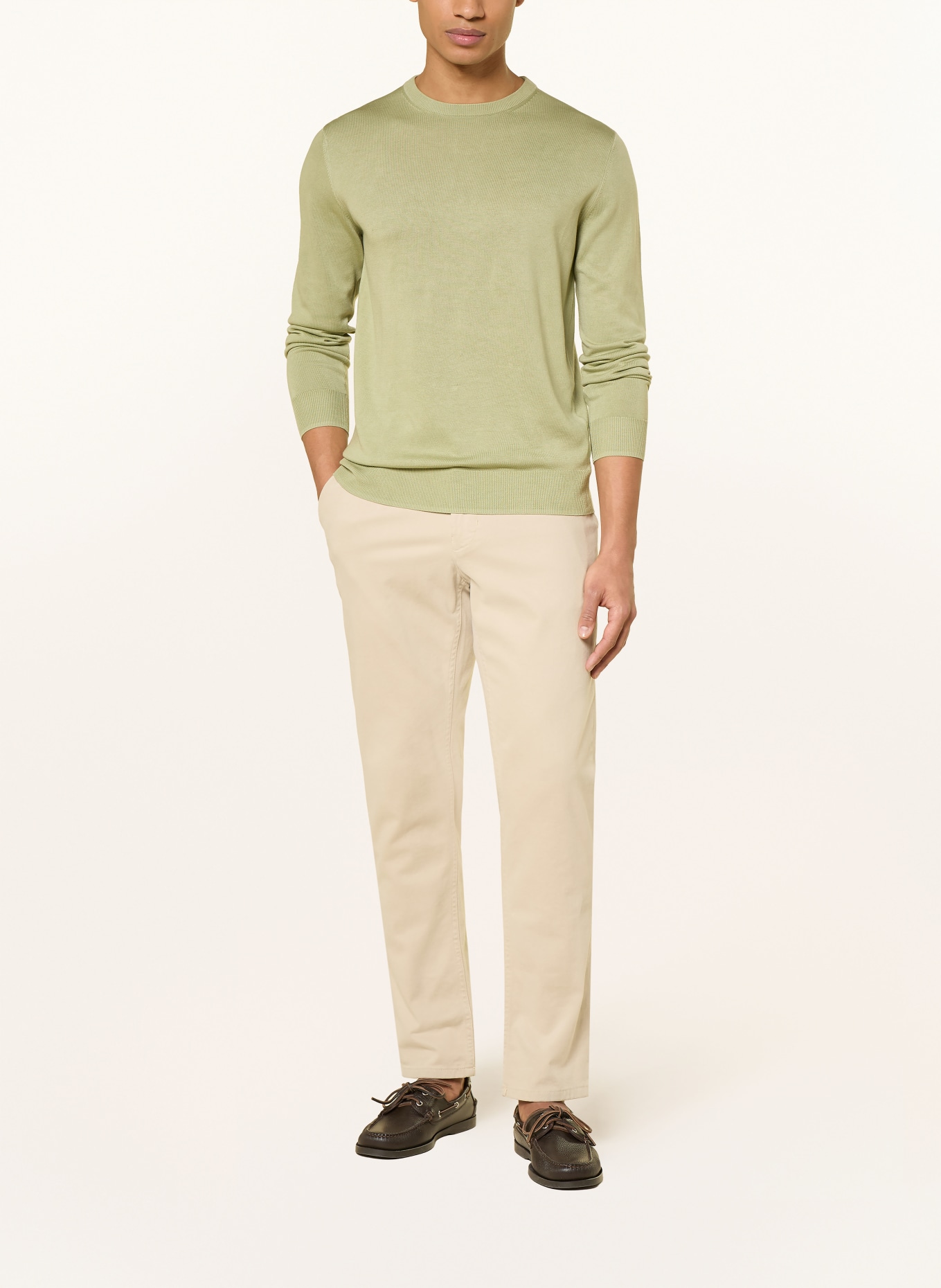 PAUL svetr: SVĚTLE ZELENÁ