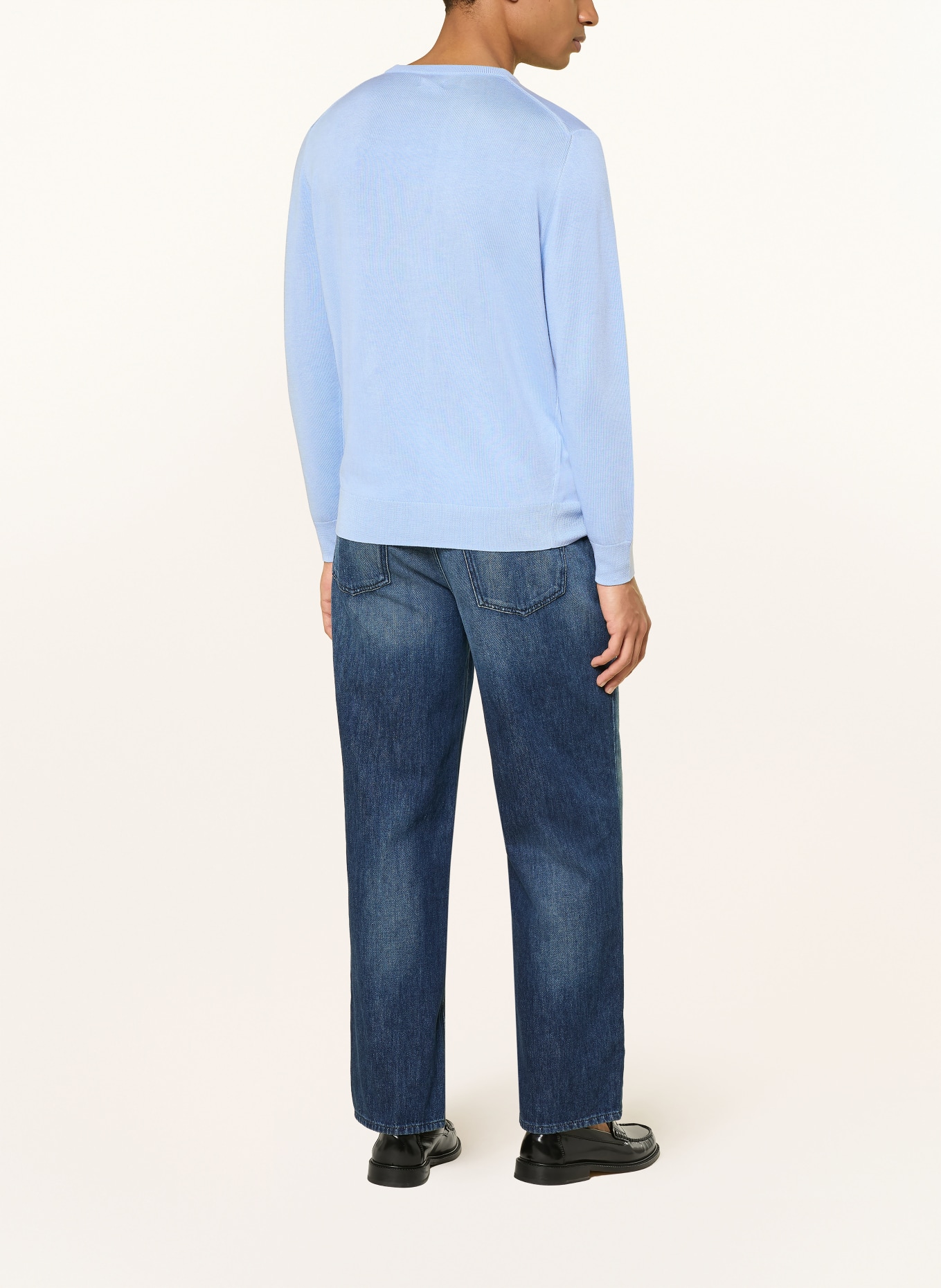 PAUL svetr: TMAVĚ MODRÁ