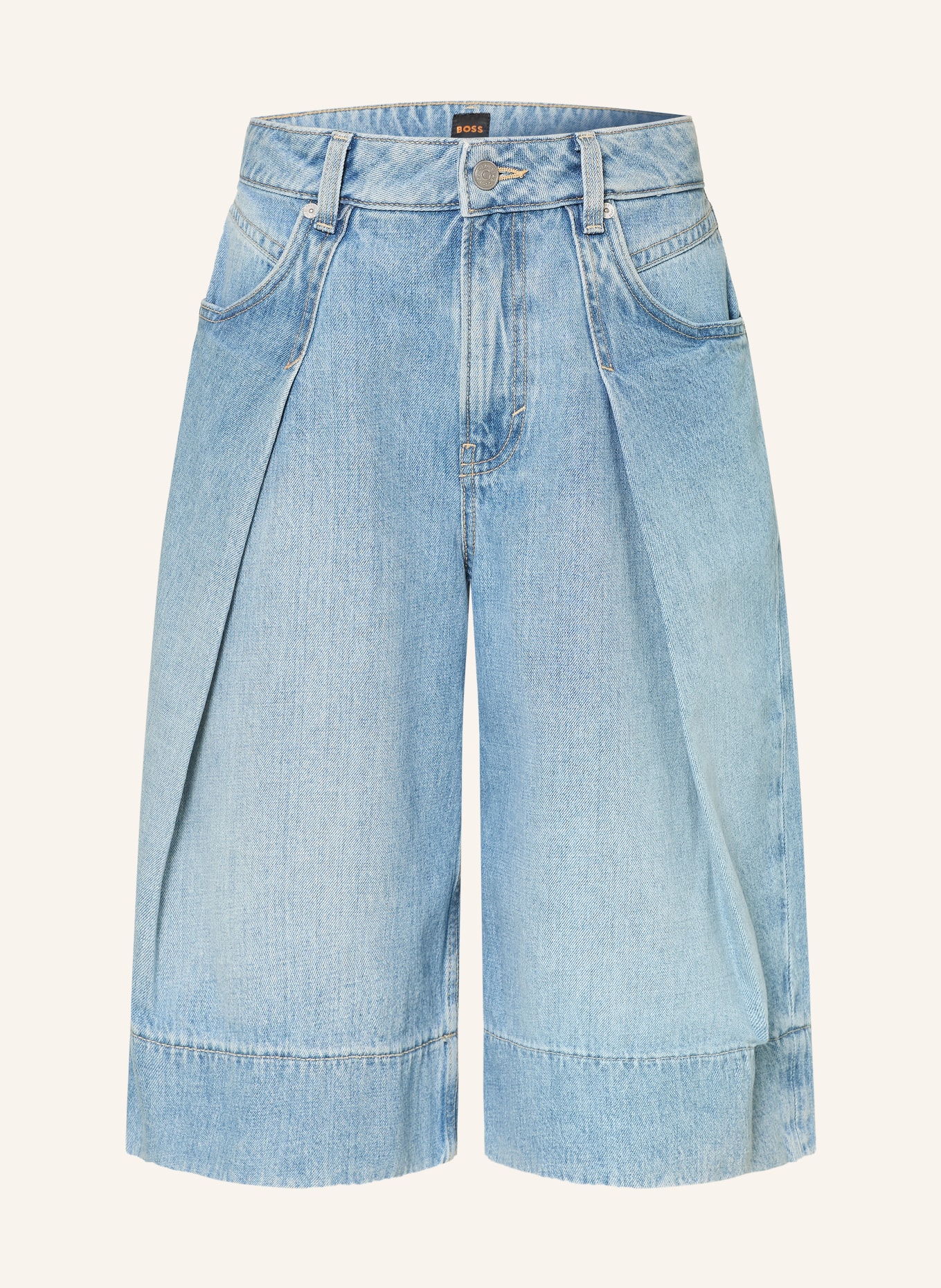 BOSS Jeans-Bermudas SLOUCHY: 430 BRIGHT BLUE