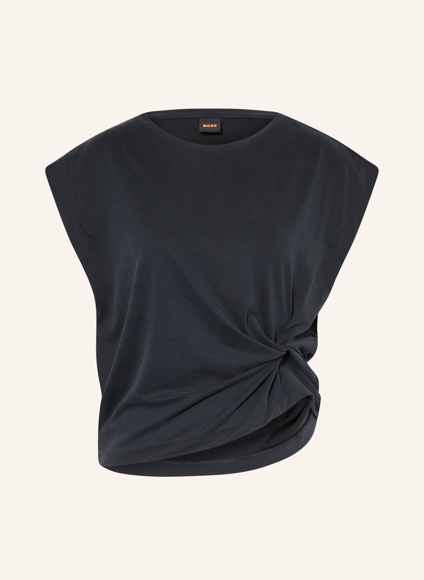 BOSS Top EBONY: SCHWARZ