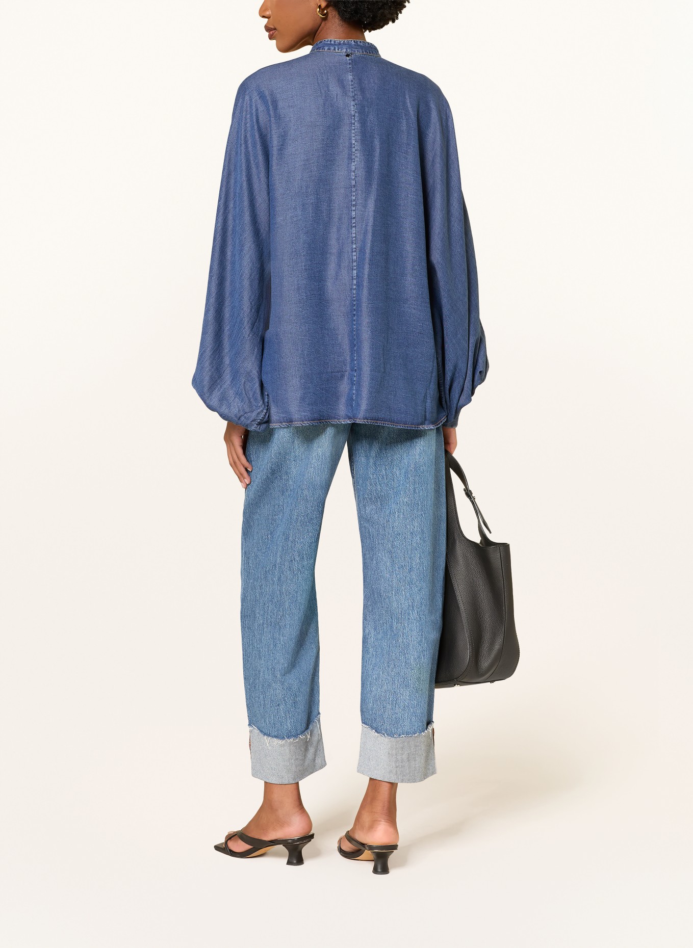 BOSS BETTA denim blouse: BLUE