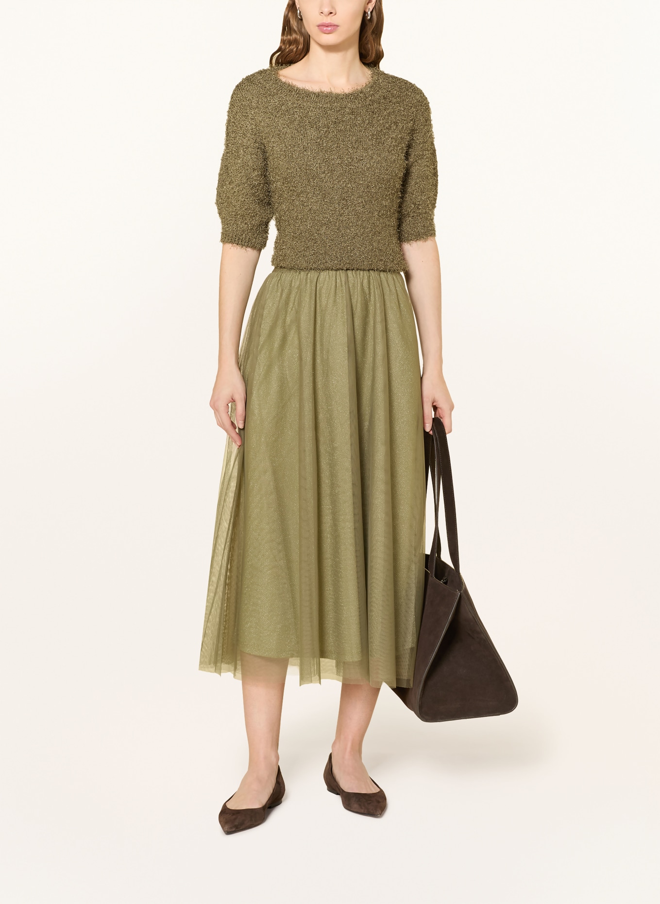 oui koszulka z dzianiny: KHAKI