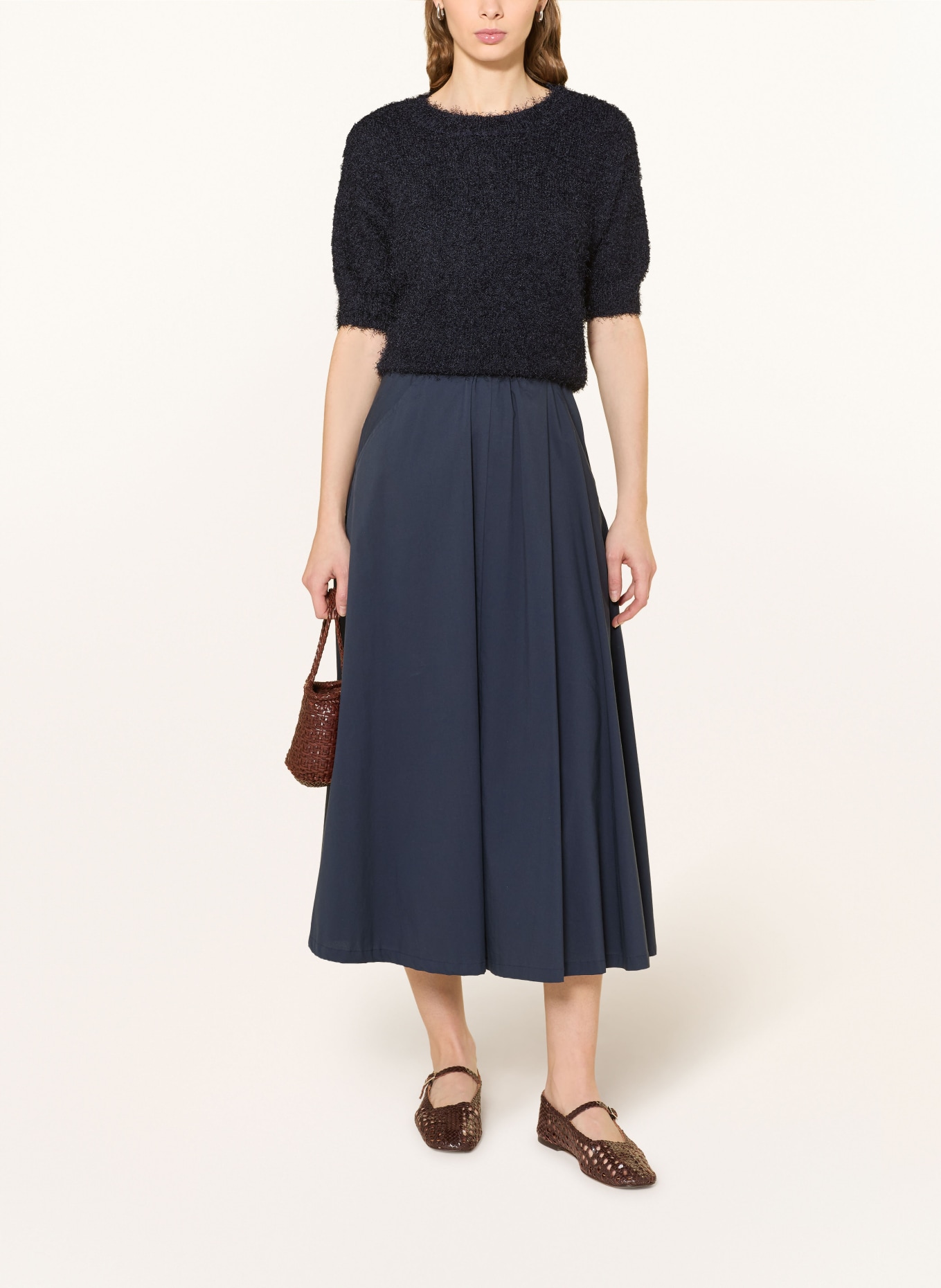 oui koszulka z dzianiny: GRANATOWY