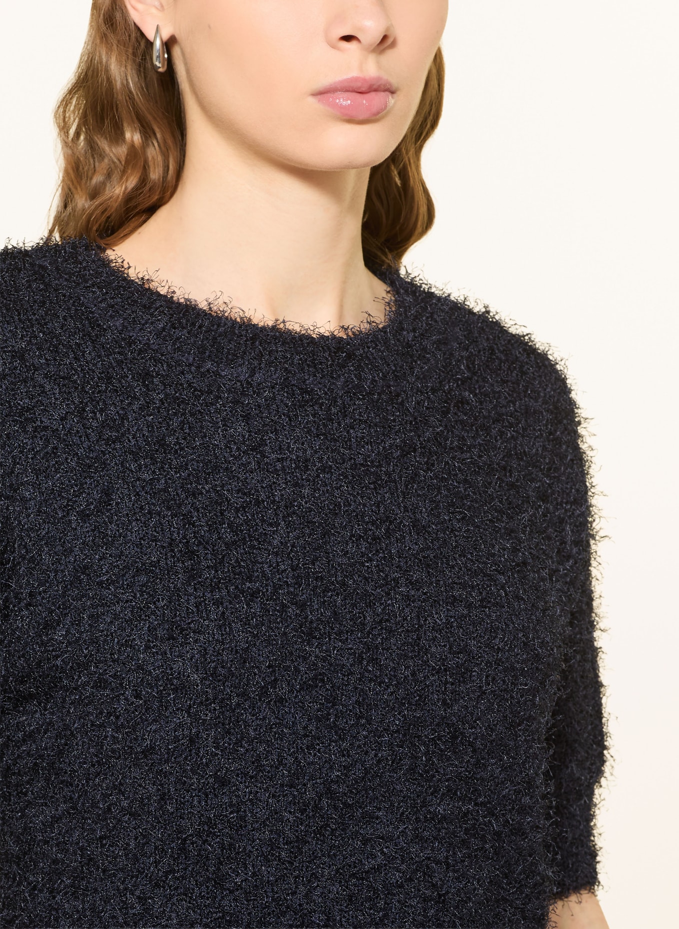 oui koszulka z dzianiny: GRANATOWY