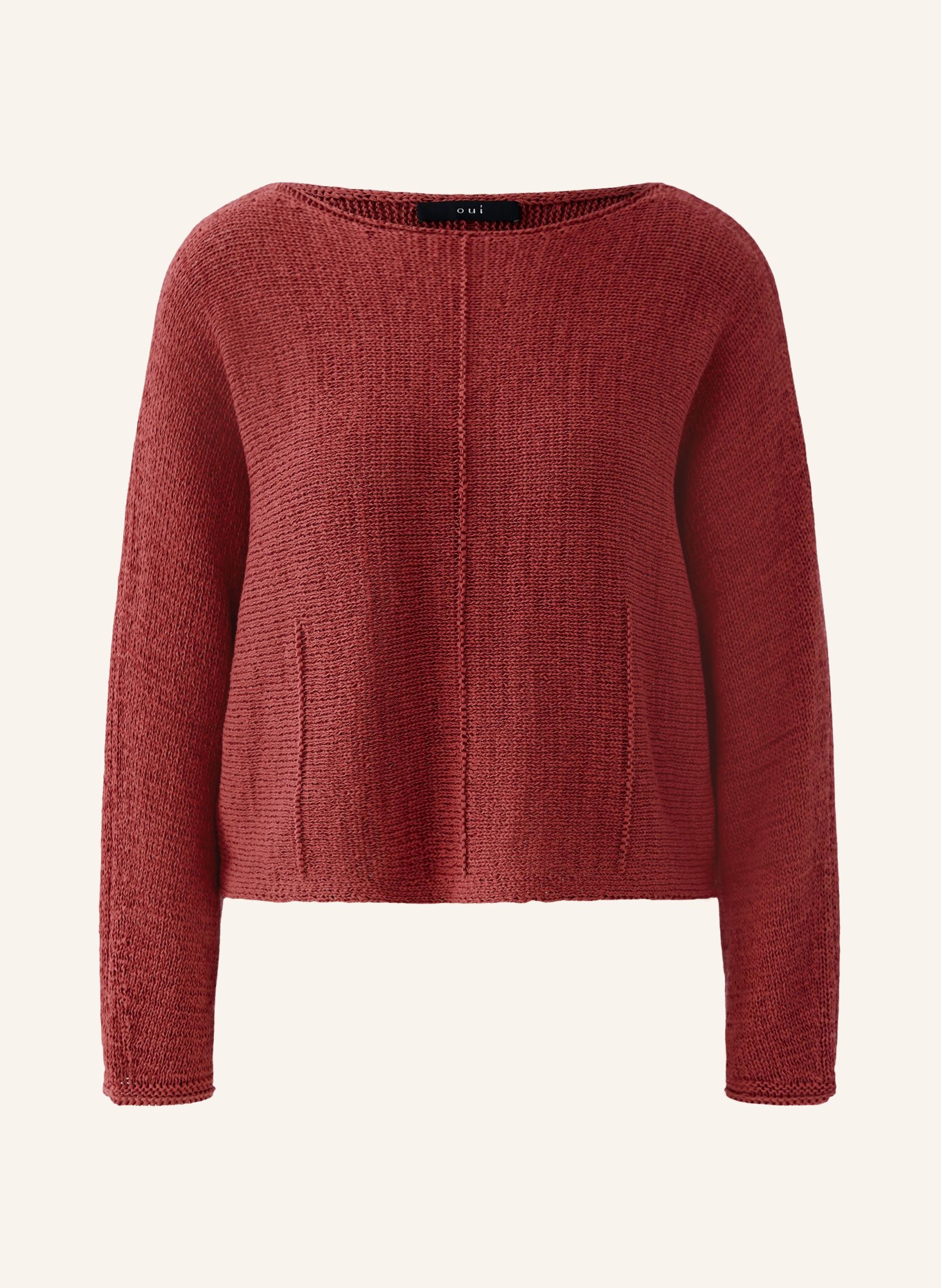 oui sweater: BROWN