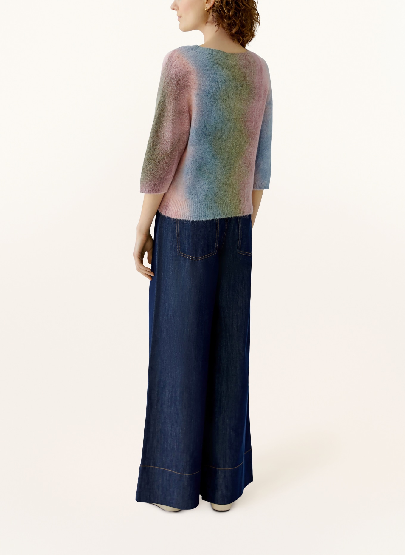 oui pletené tričko: STARORŮŽOVÁ / OLIVOVÁ / MODRÁ