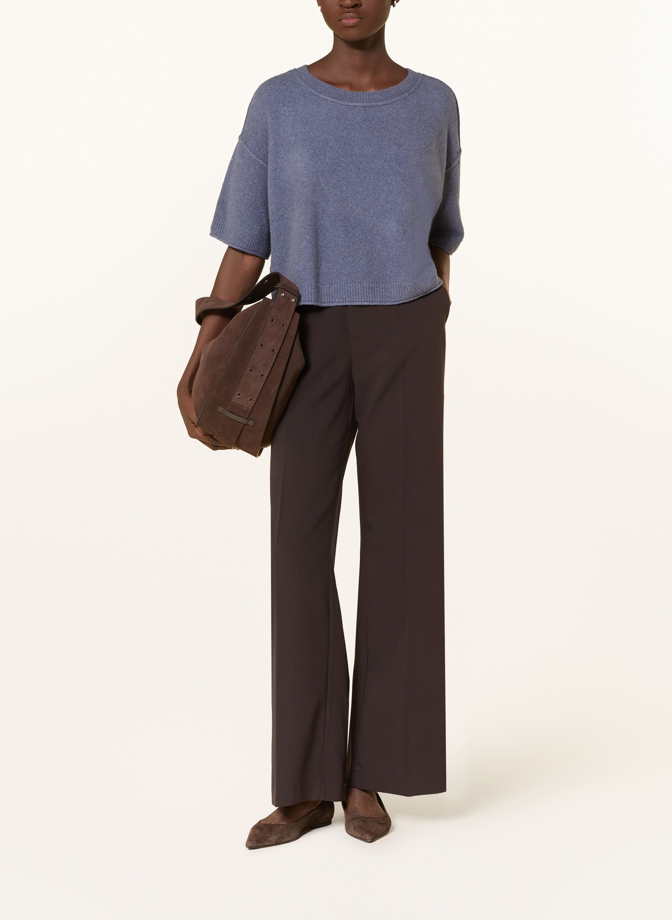 oui Strickshirt: BLAU