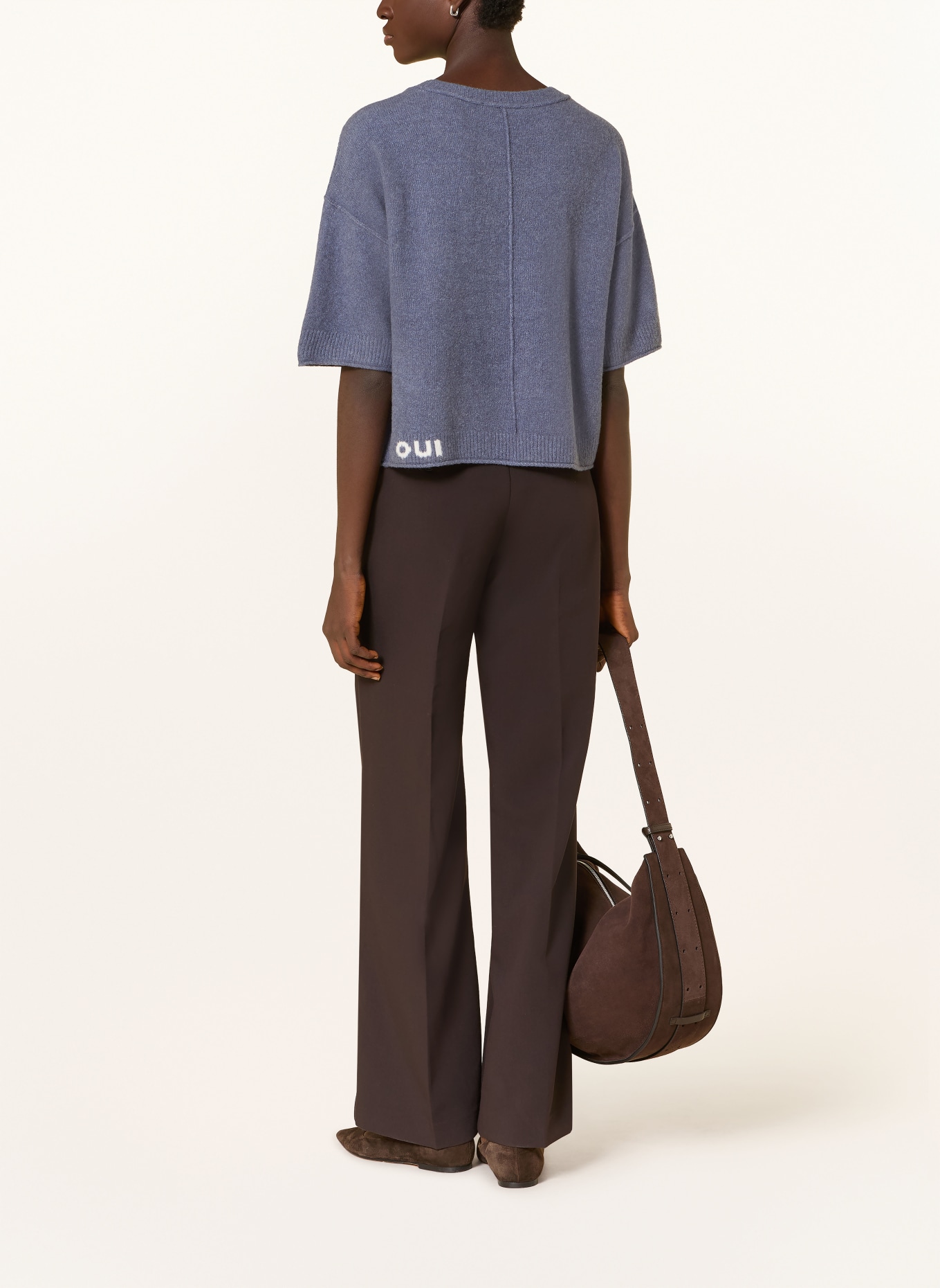 oui Strickshirt: BLAU