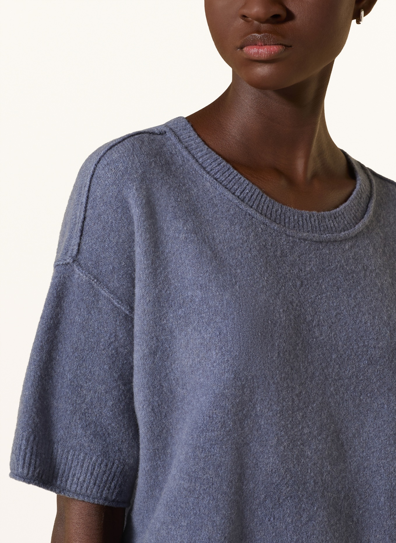 oui Strickshirt: BLAU
