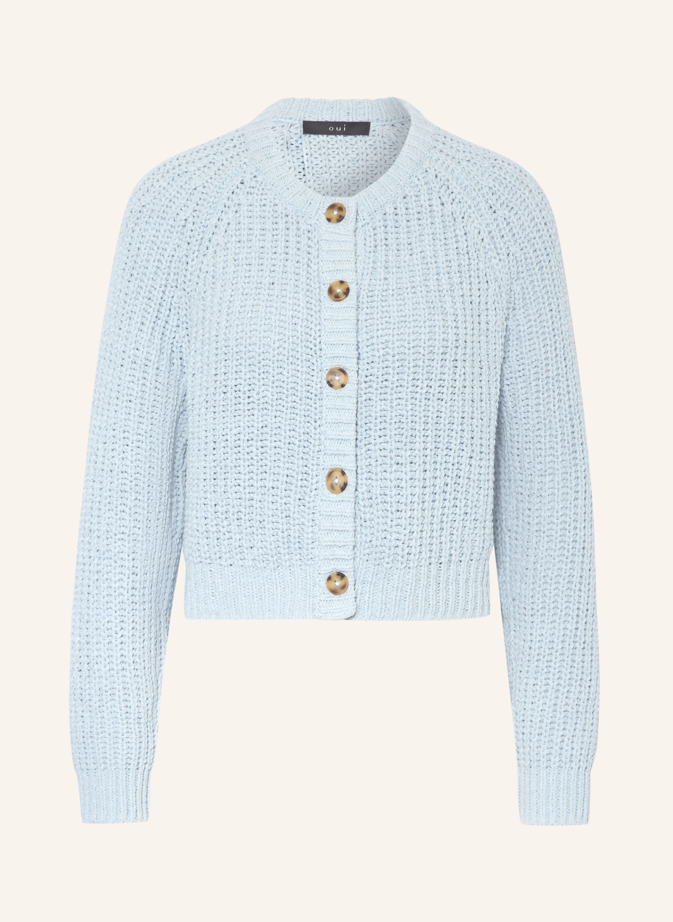 oui Strickjacke: HELLBLAU