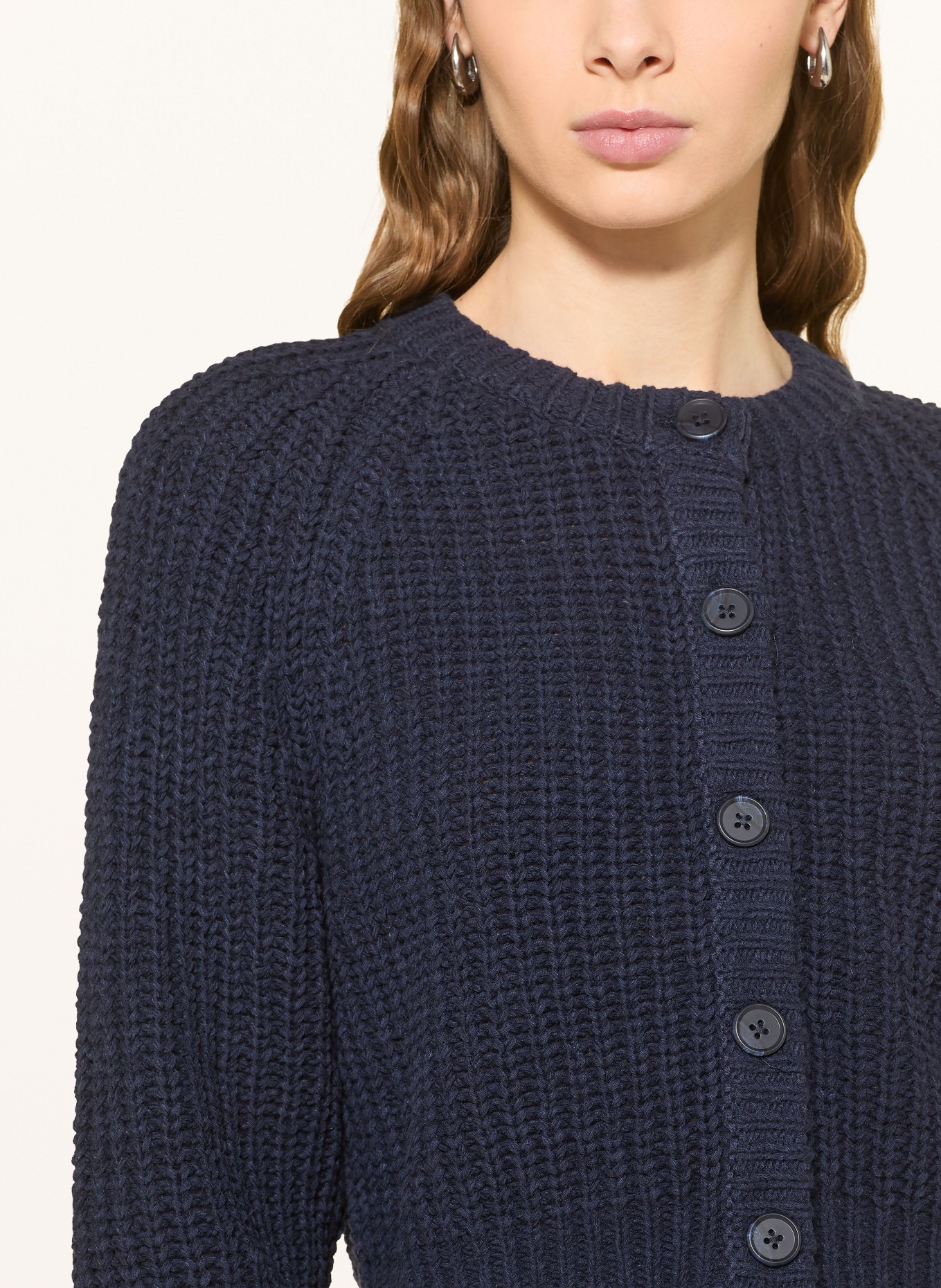 oui Strickjacke: DUNKELBLAU