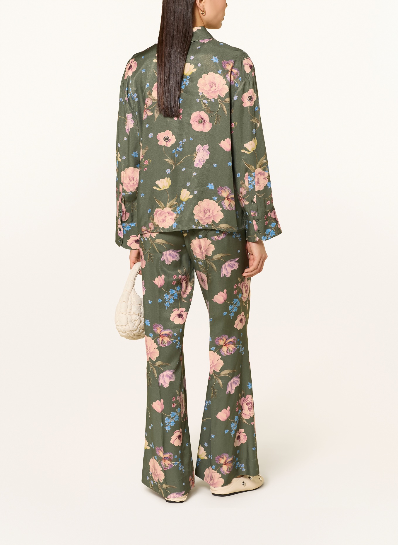 oui Marlenehose: DUNKELGRÜN / ALTROSA / BLAU