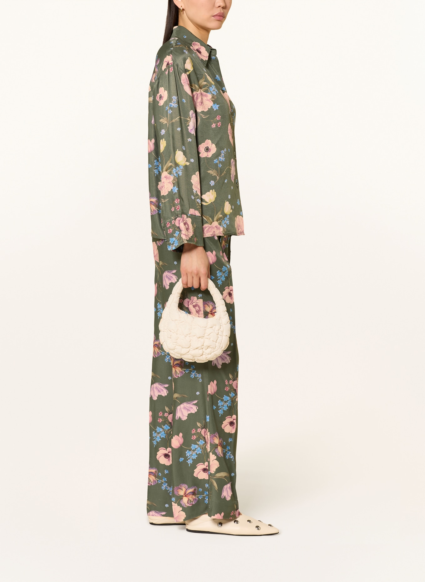 oui Marlenehose: DUNKELGRÜN / ALTROSA / BLAU