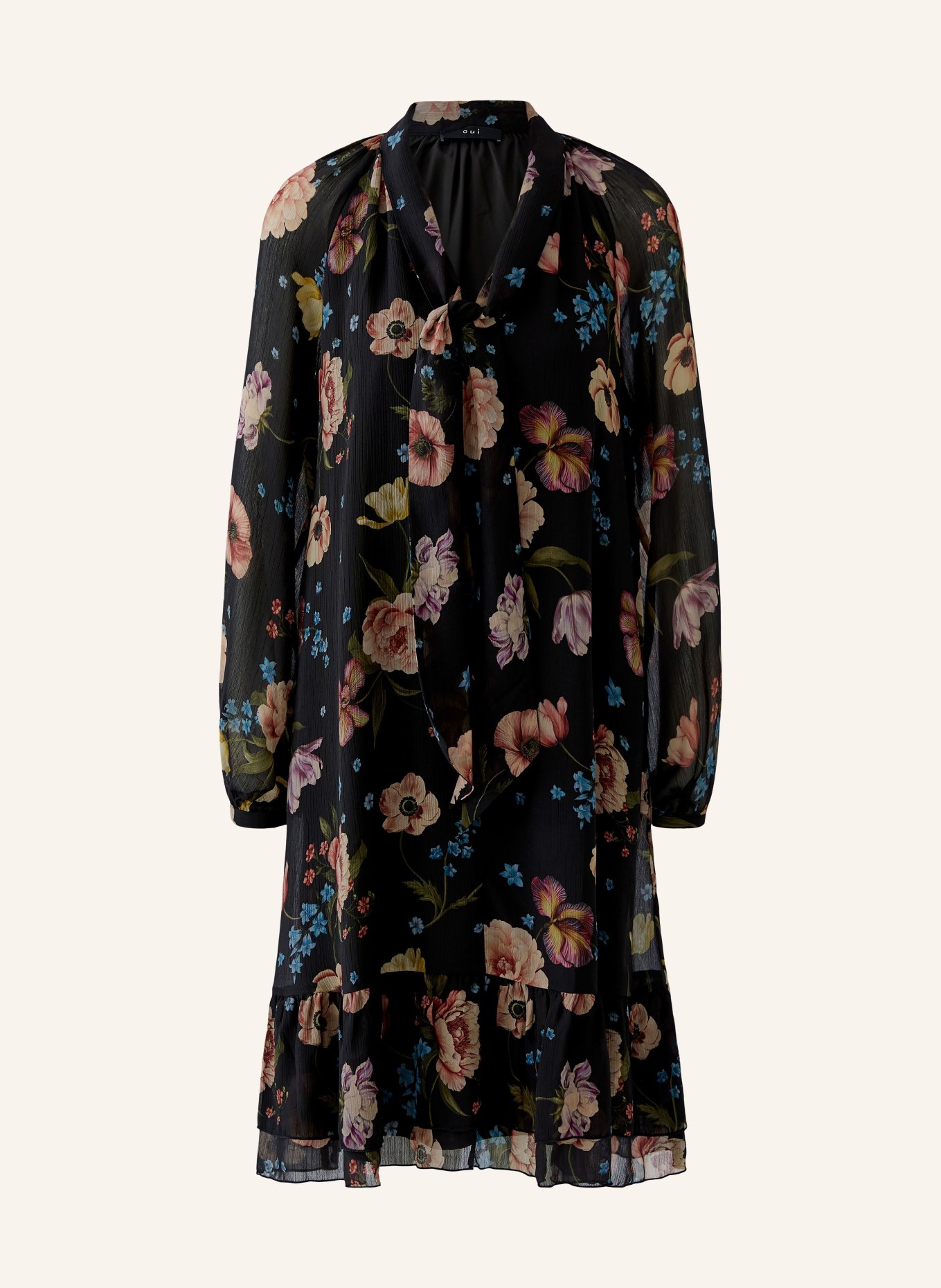 oui dress: BLACK / DUSKY PINK / GREEN