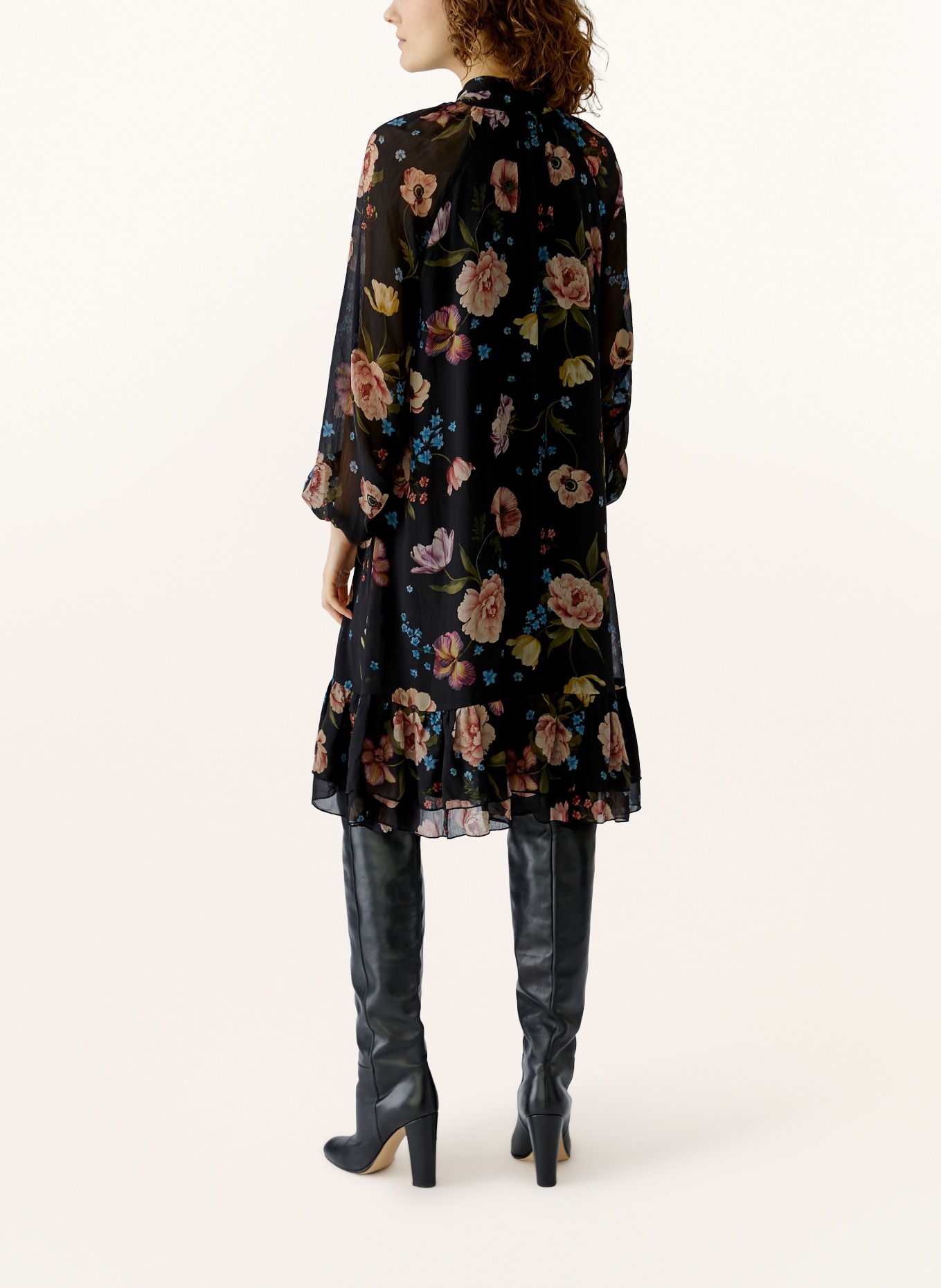 oui dress: BLACK / DUSKY PINK / GREEN