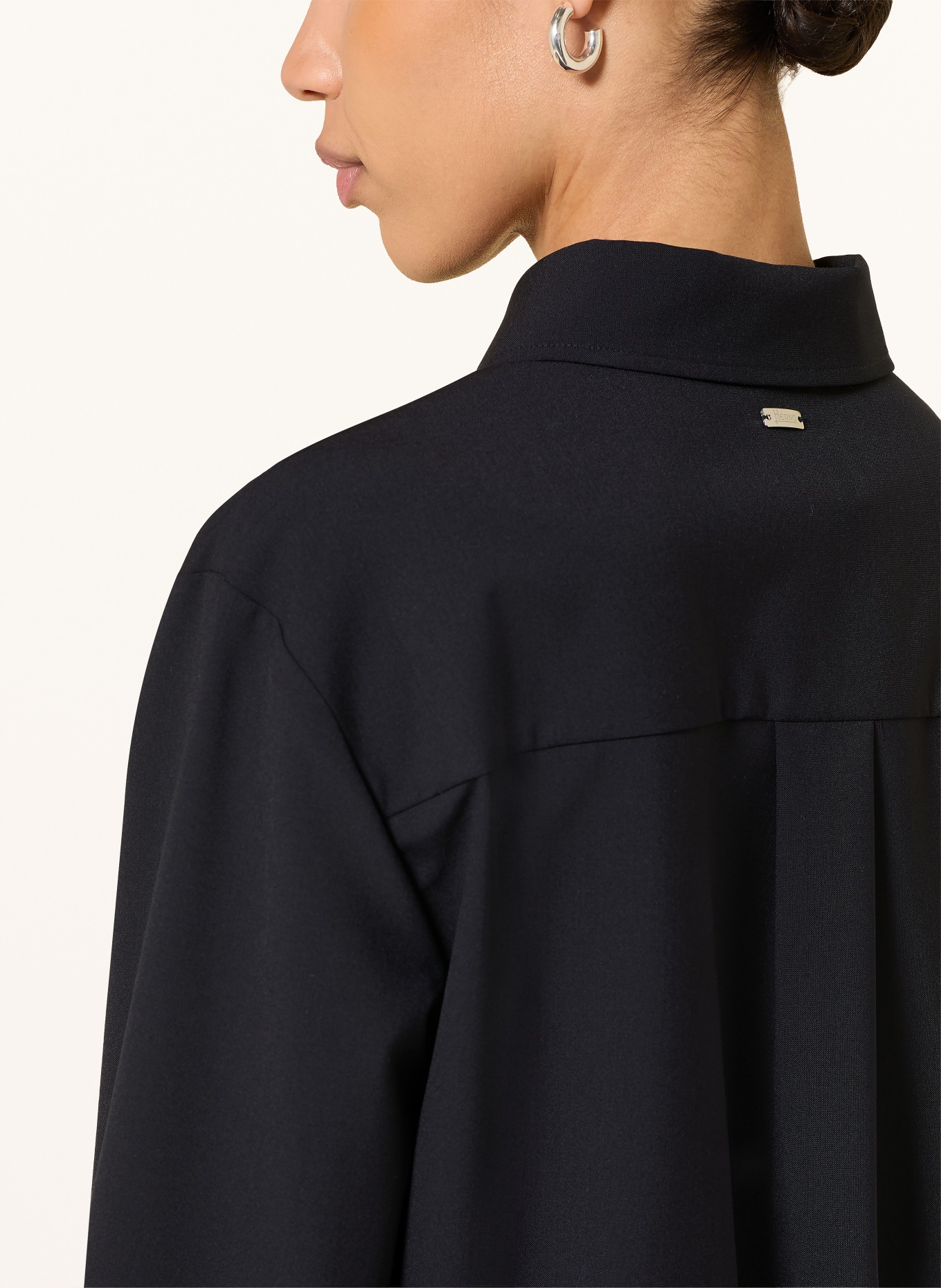 HERNO shirt blouse: DARK BLUE