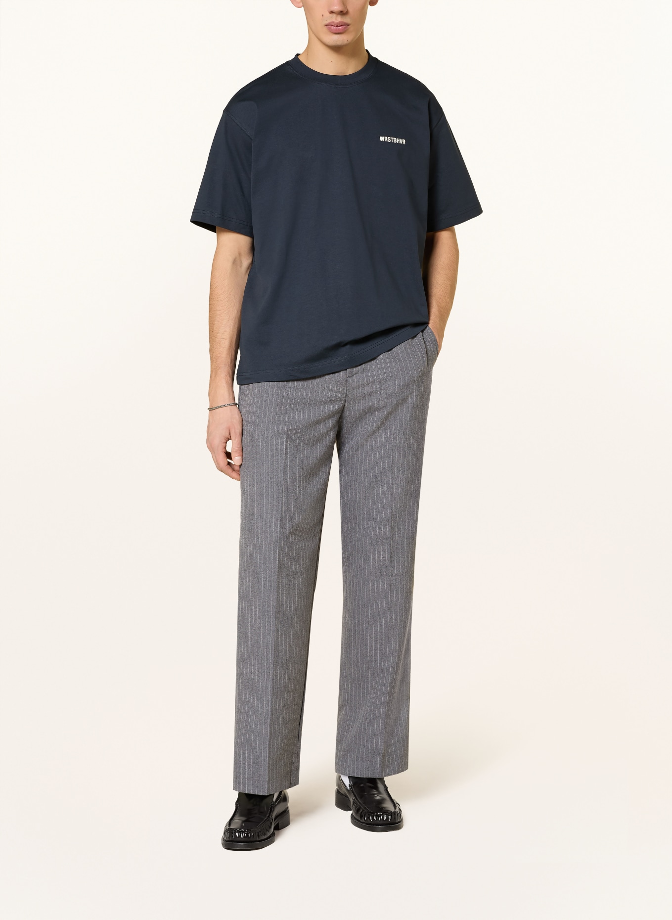 WRSTBHVR Tričko CASSIAN: TMAVĚ MODRÁ