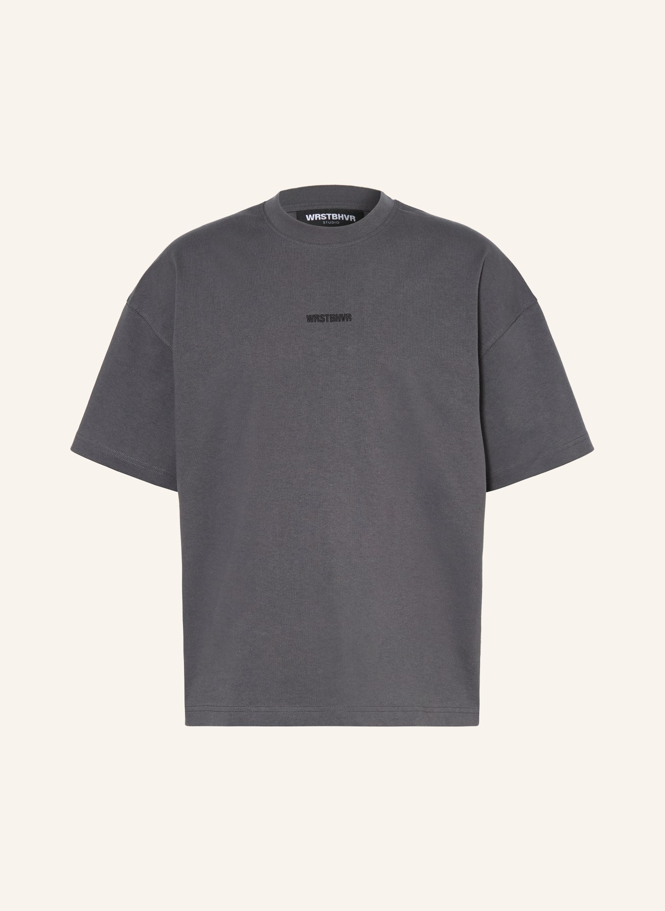 WRSTBHVR Tričko GARM: ŠEDÁ