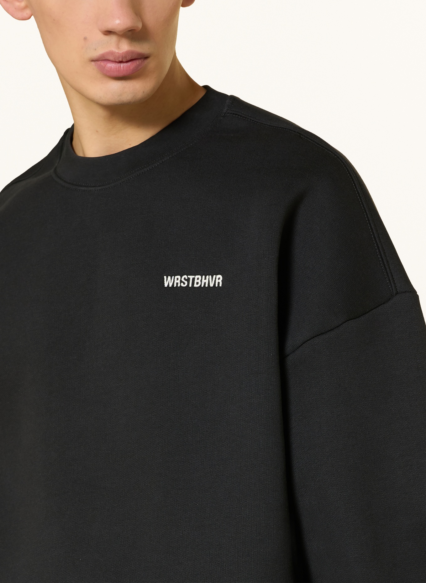 WRSTBHVR NENI sweatshirt: BLACK