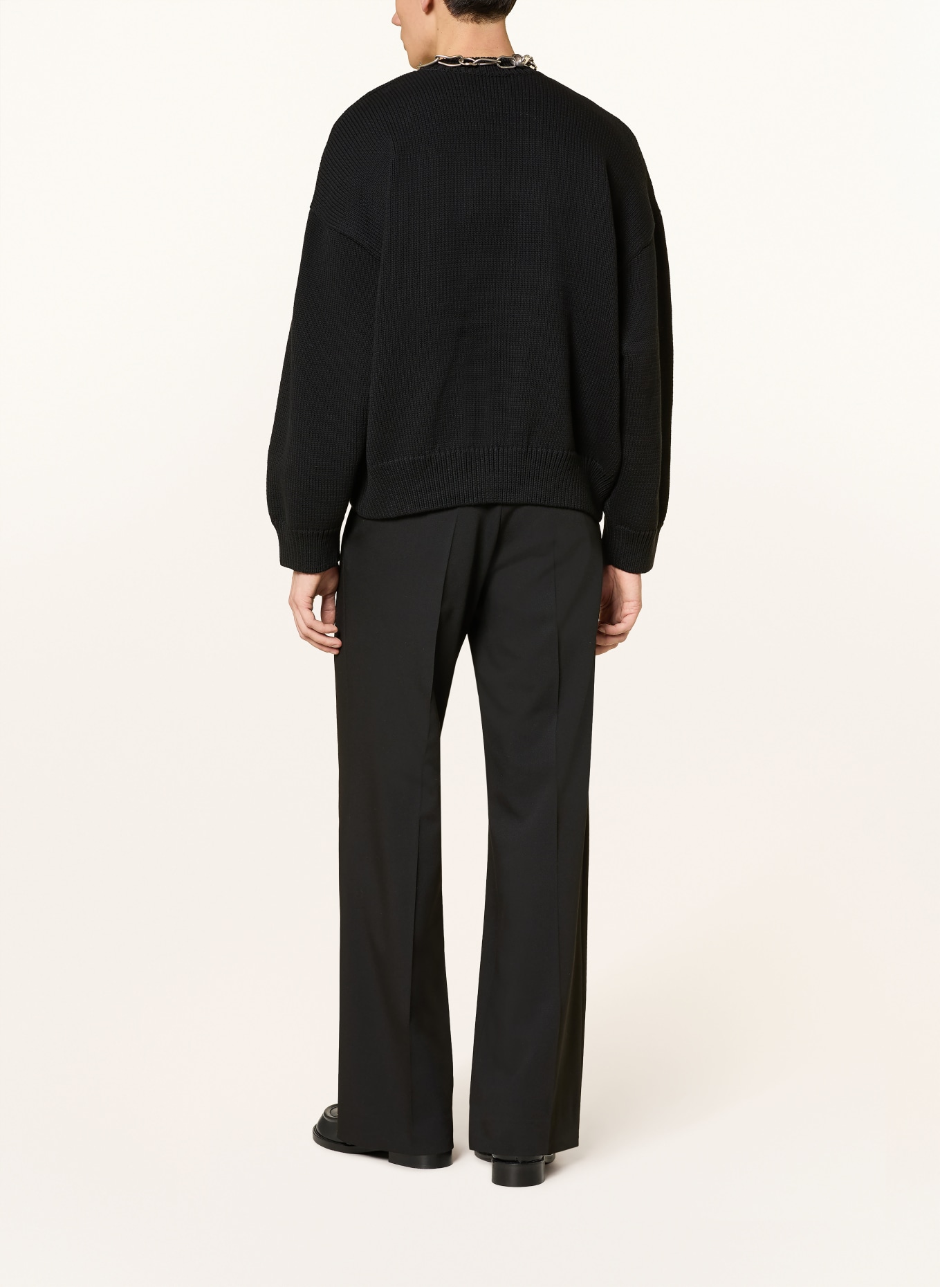 WRSTBHVR Svetr LUNA: ČERNÁ