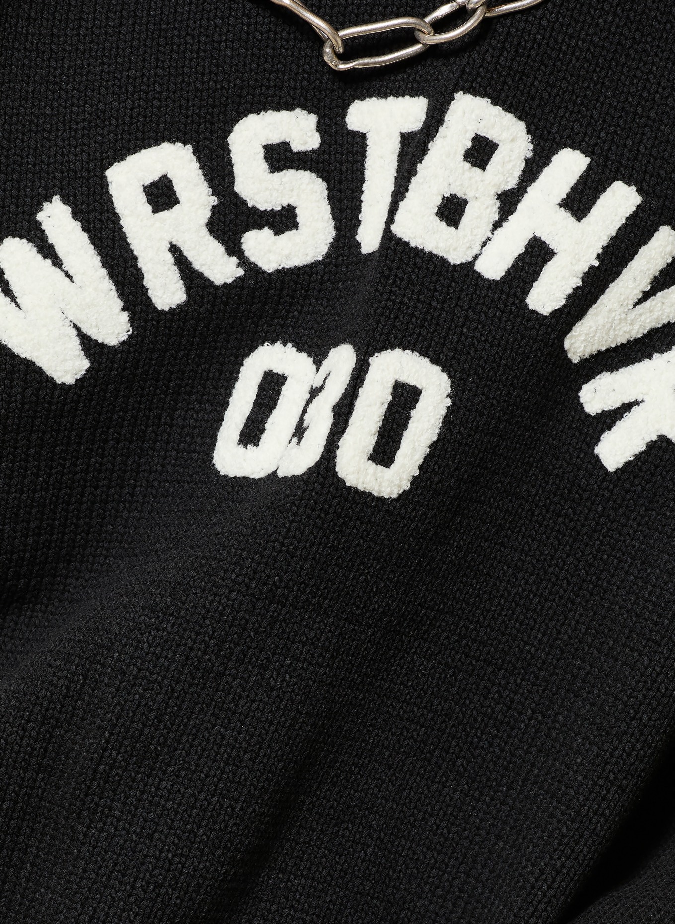 WRSTBHVR Svetr LUNA: ČERNÁ