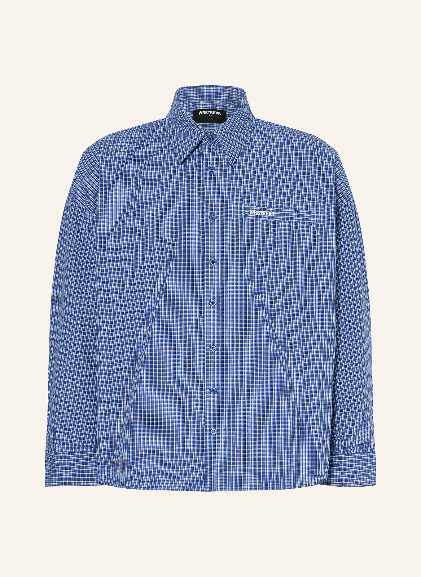 WRSTBHVR Koszula TAVI Comfort Fit: NIEBIESKI / BIAŁY / CZARNY