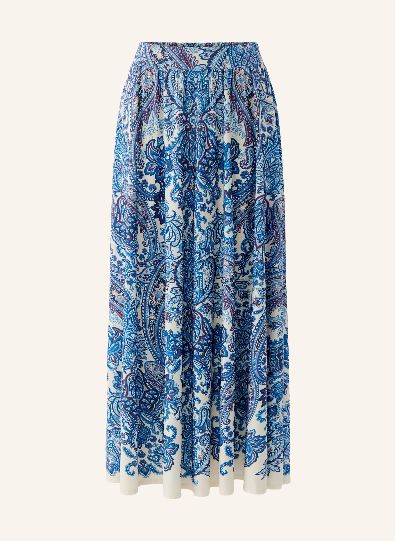 oui Sukně: MODRÁ / TMAVĚ ČERVENÁ / BÍLÁ