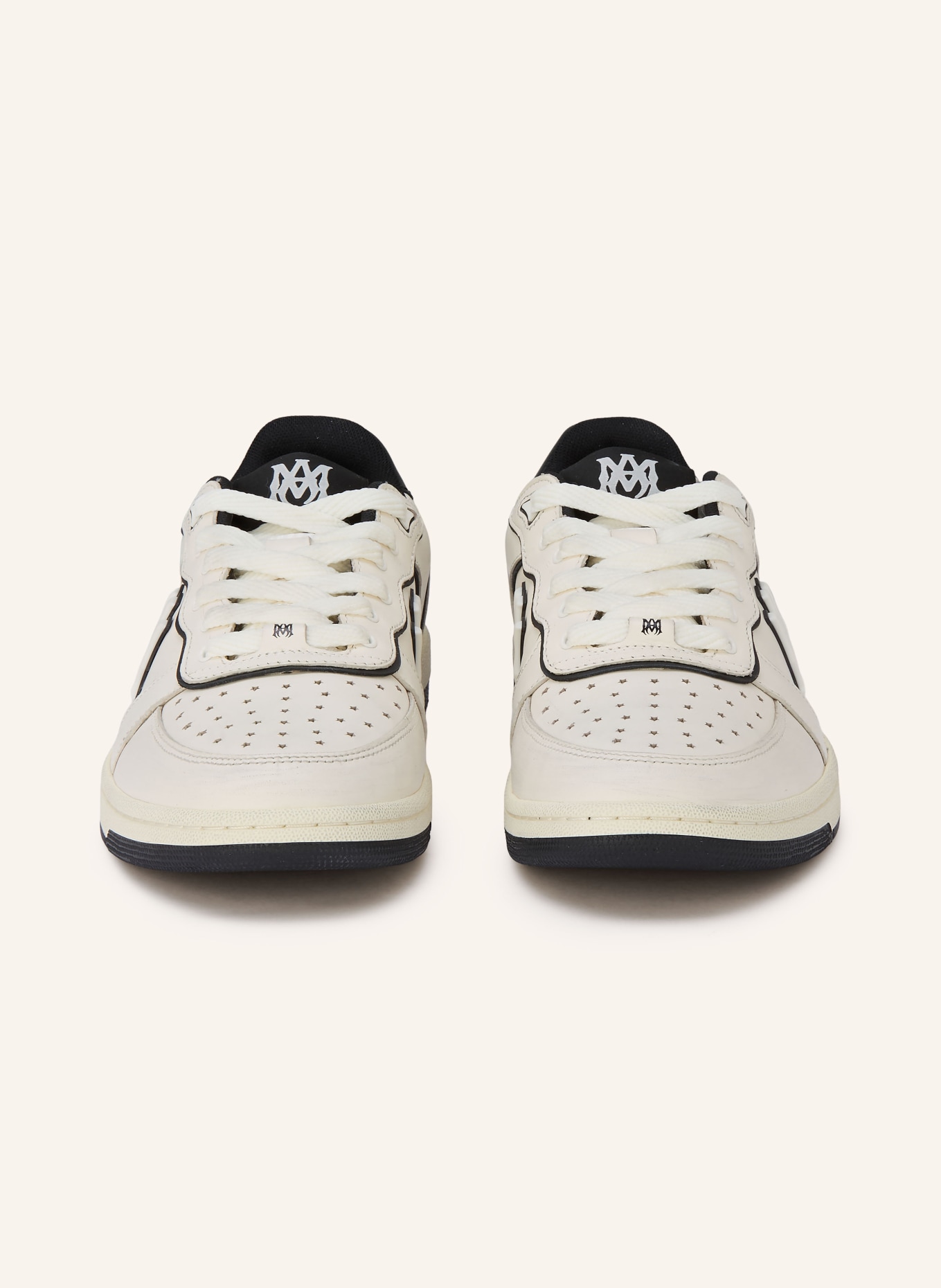 AMIRI Sneaker NEWPORT: WEISS / SCHWARZ