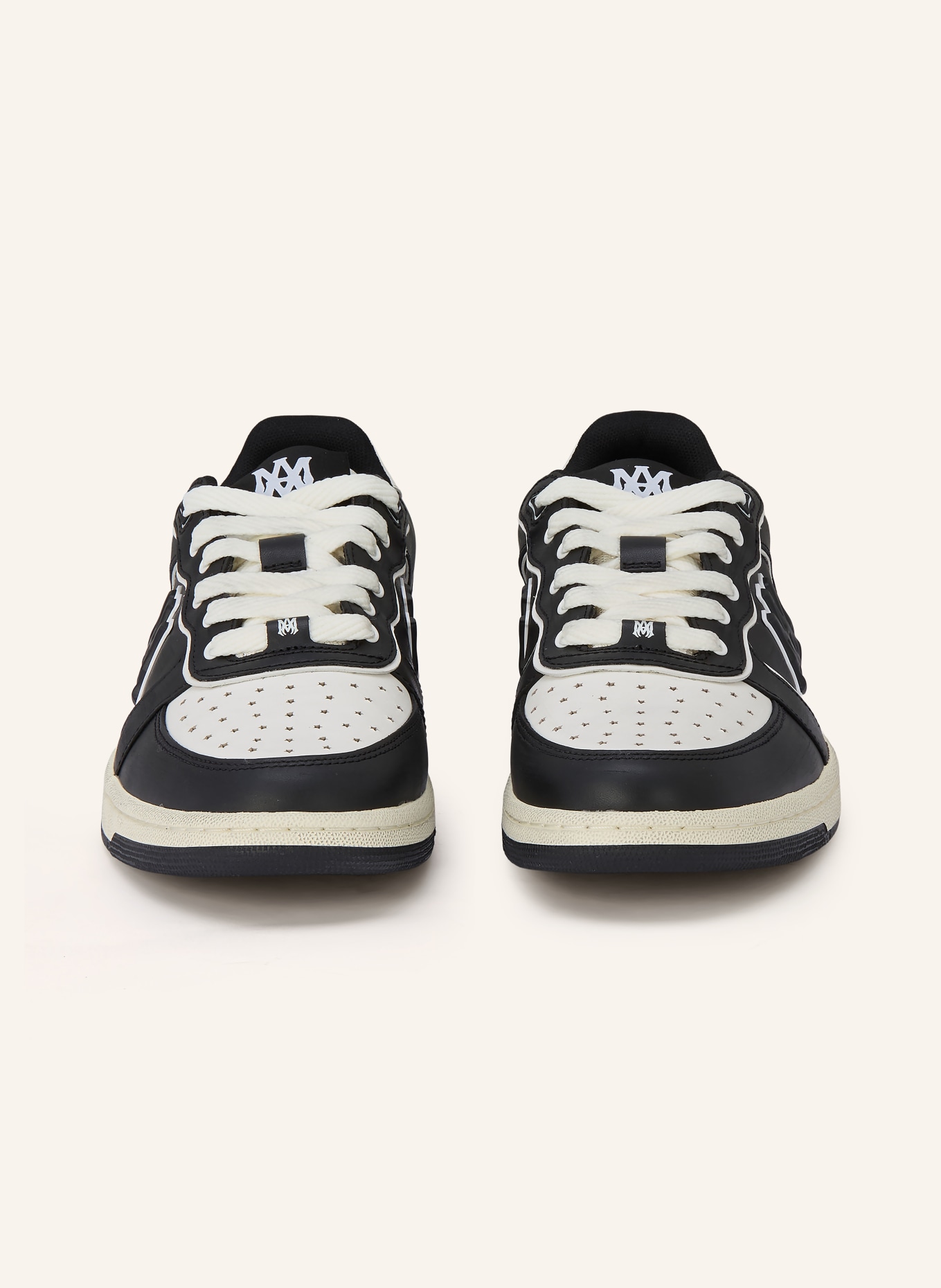 AMIRI NEWPORT sneaker: BLACK / WHITE