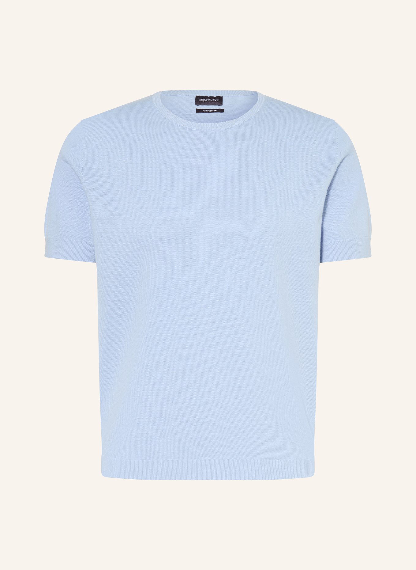 STROKESMAN'S pletené tričko: TMAVĚ MODRÁ