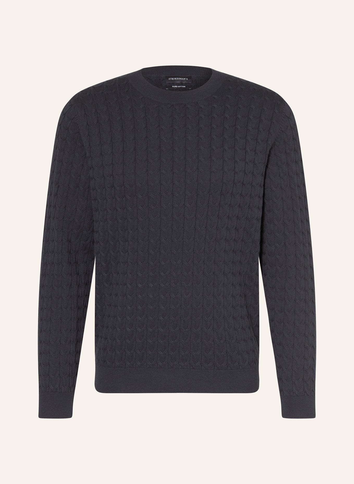 STROKESMAN'S svetr: TMAVĚ MODRÁ