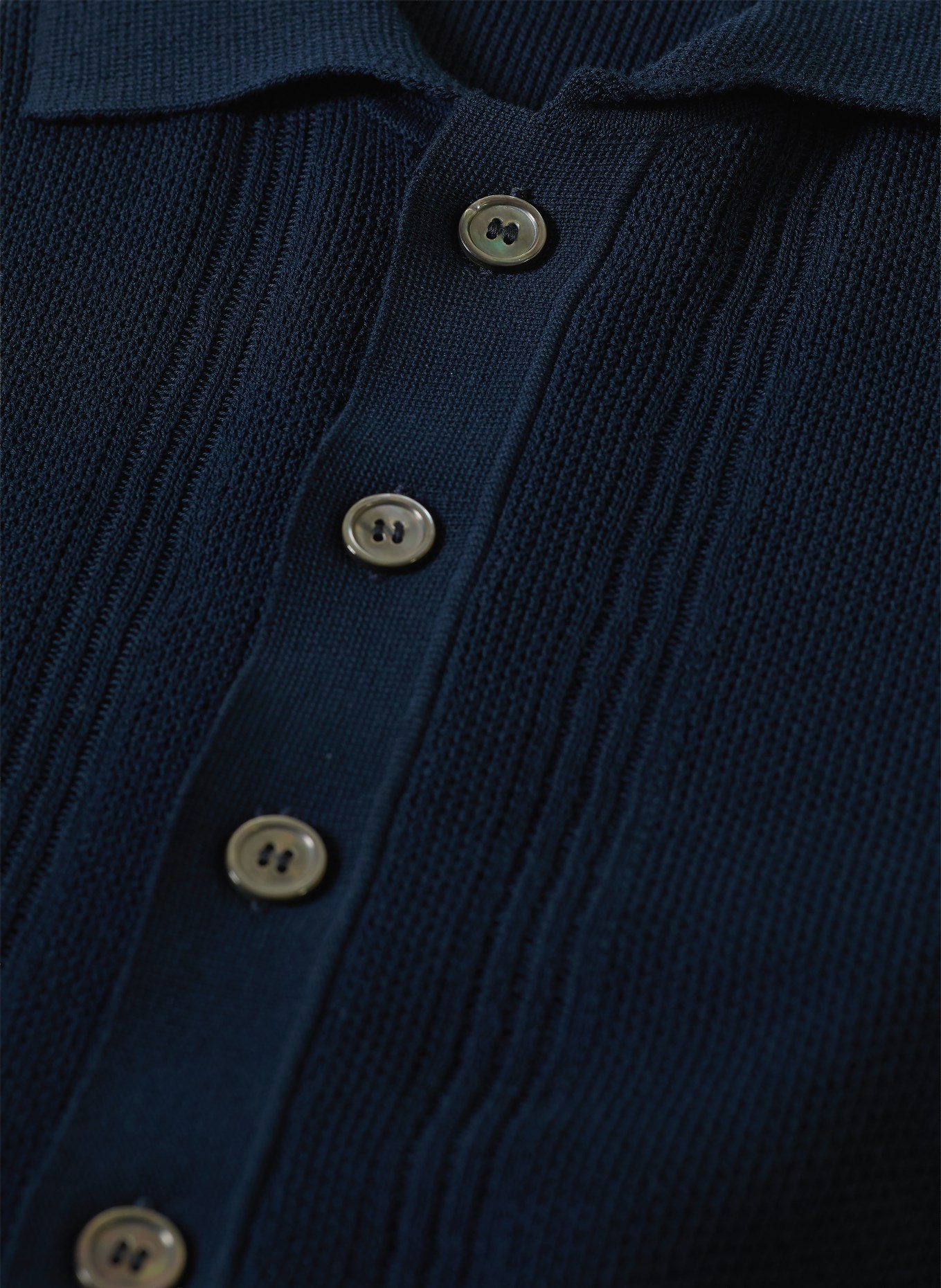 DANIELE FIESOLI Kurzarm-Hemd Slim Fit: DUNKELBLAU