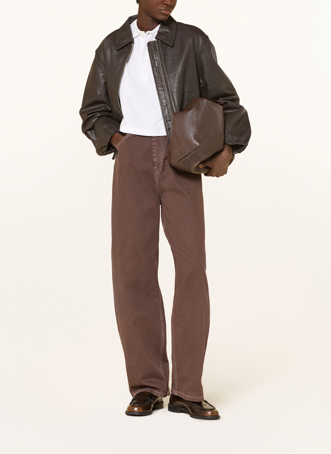 carhartt WIP Piqué polokošile: BÍLÁ / ČERNÁ