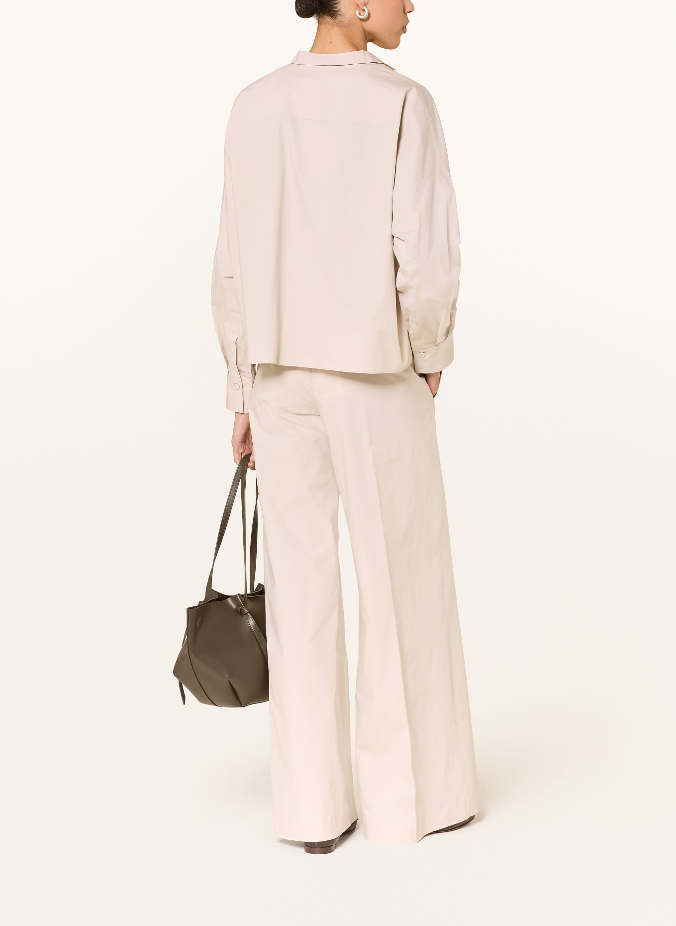 ANTONELLI firenze marlene pants: LIGHT BROWN