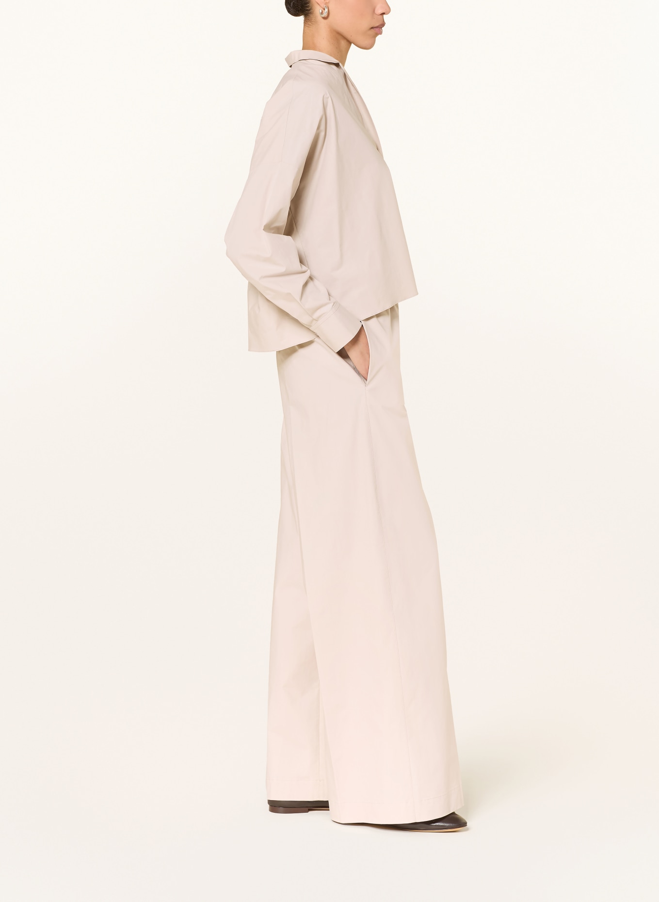 ANTONELLI firenze marlene pants: LIGHT BROWN