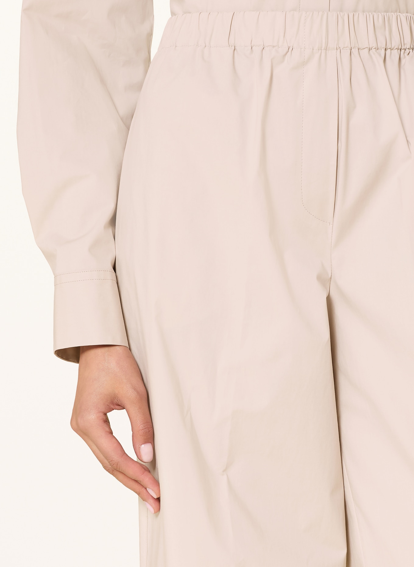 ANTONELLI firenze marlene pants: LIGHT BROWN